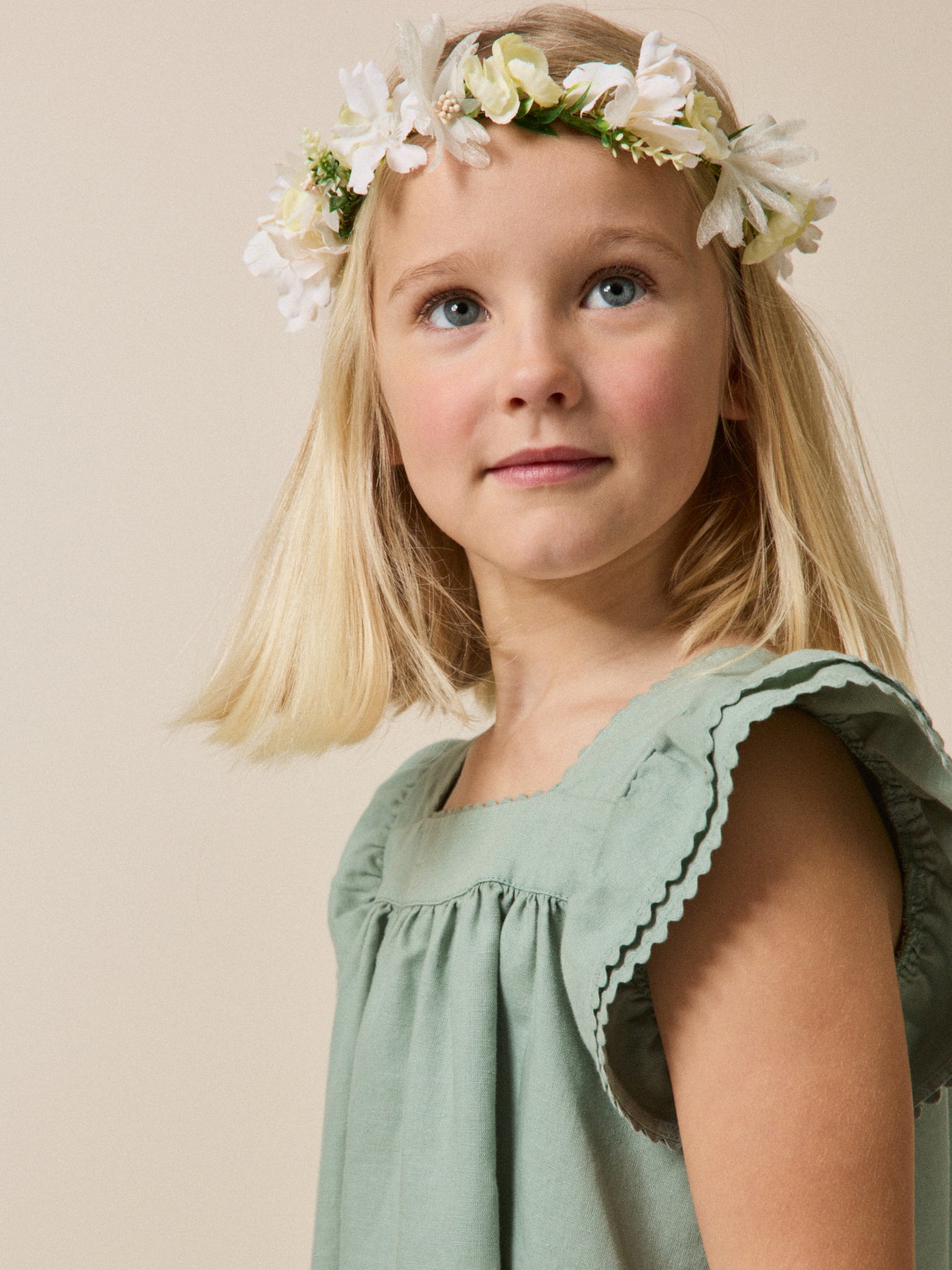 Couronne de fleurs Fille - Collection fêtes et mariages