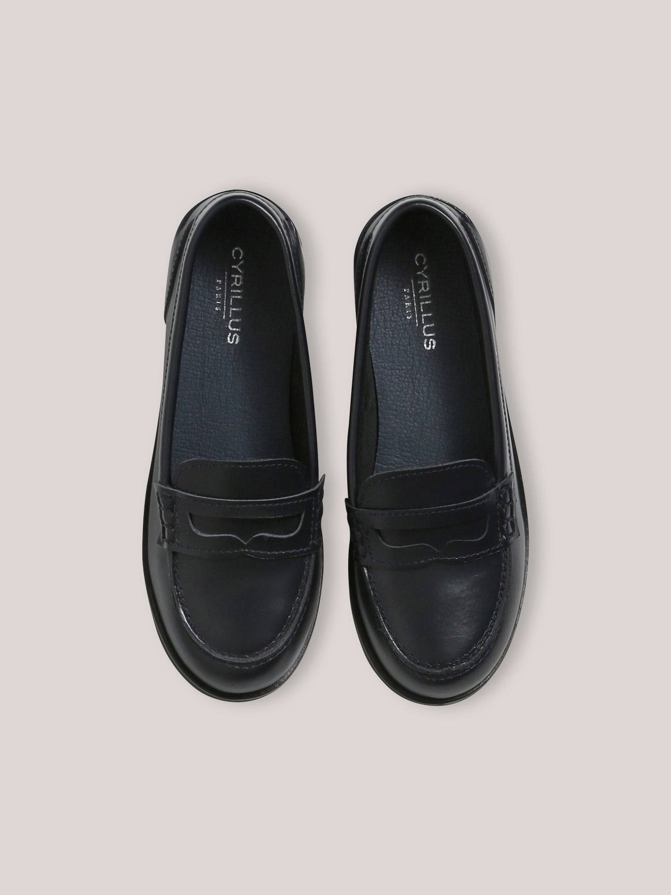 Mocassins en cuir Fille