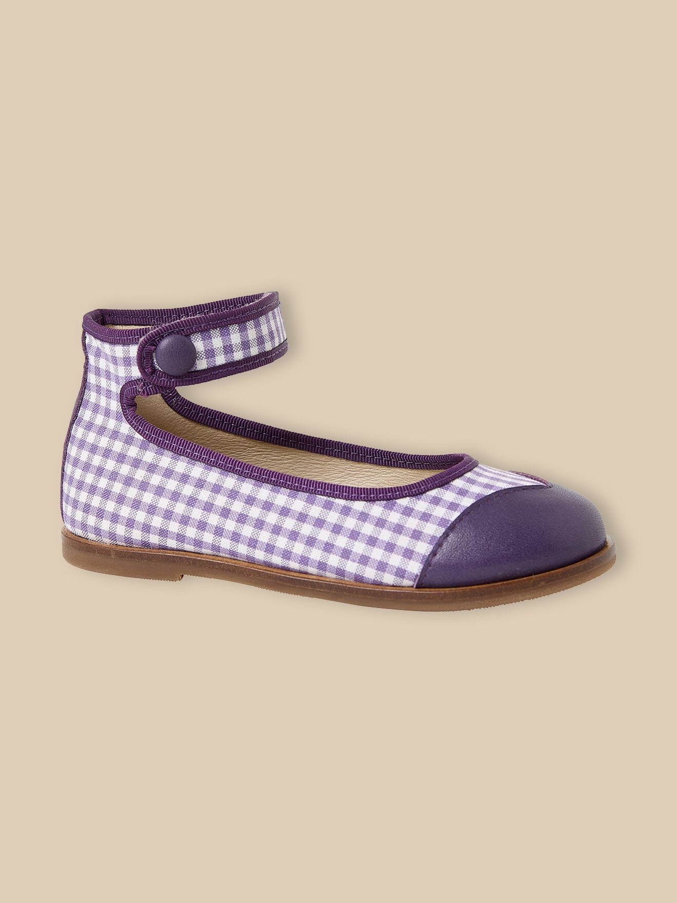 Girl's leather ballet slippers - Cyrillus x Emile & Ida