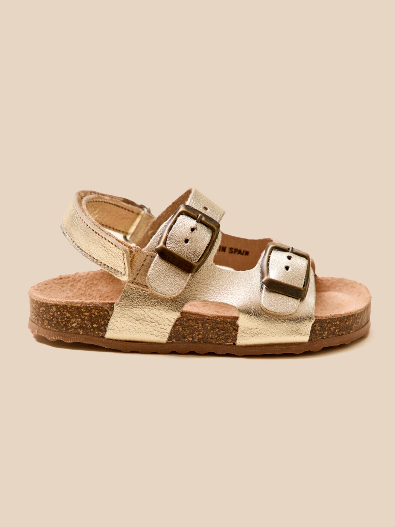 Girl's leather sandals
