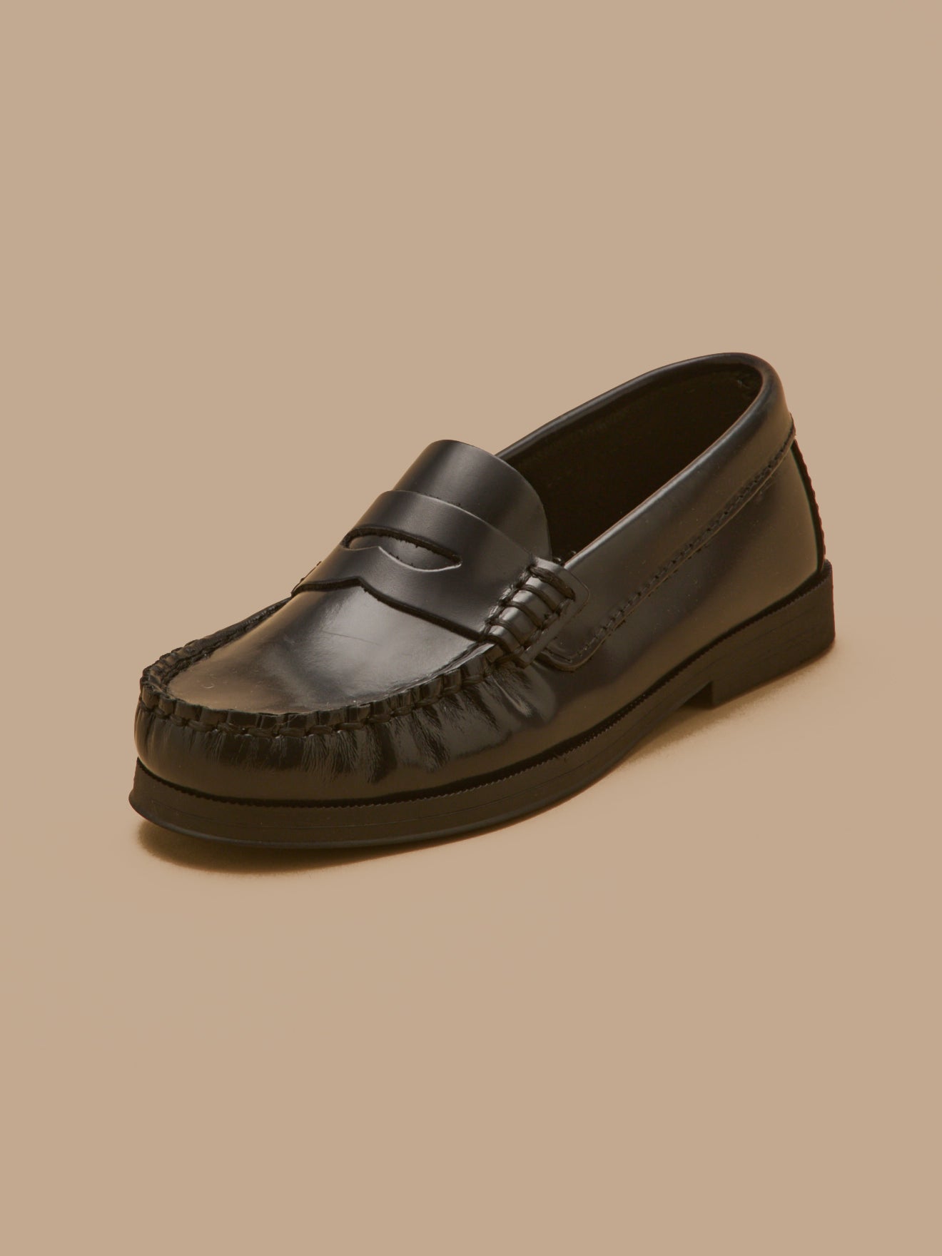 Mocassins en cuir Fille