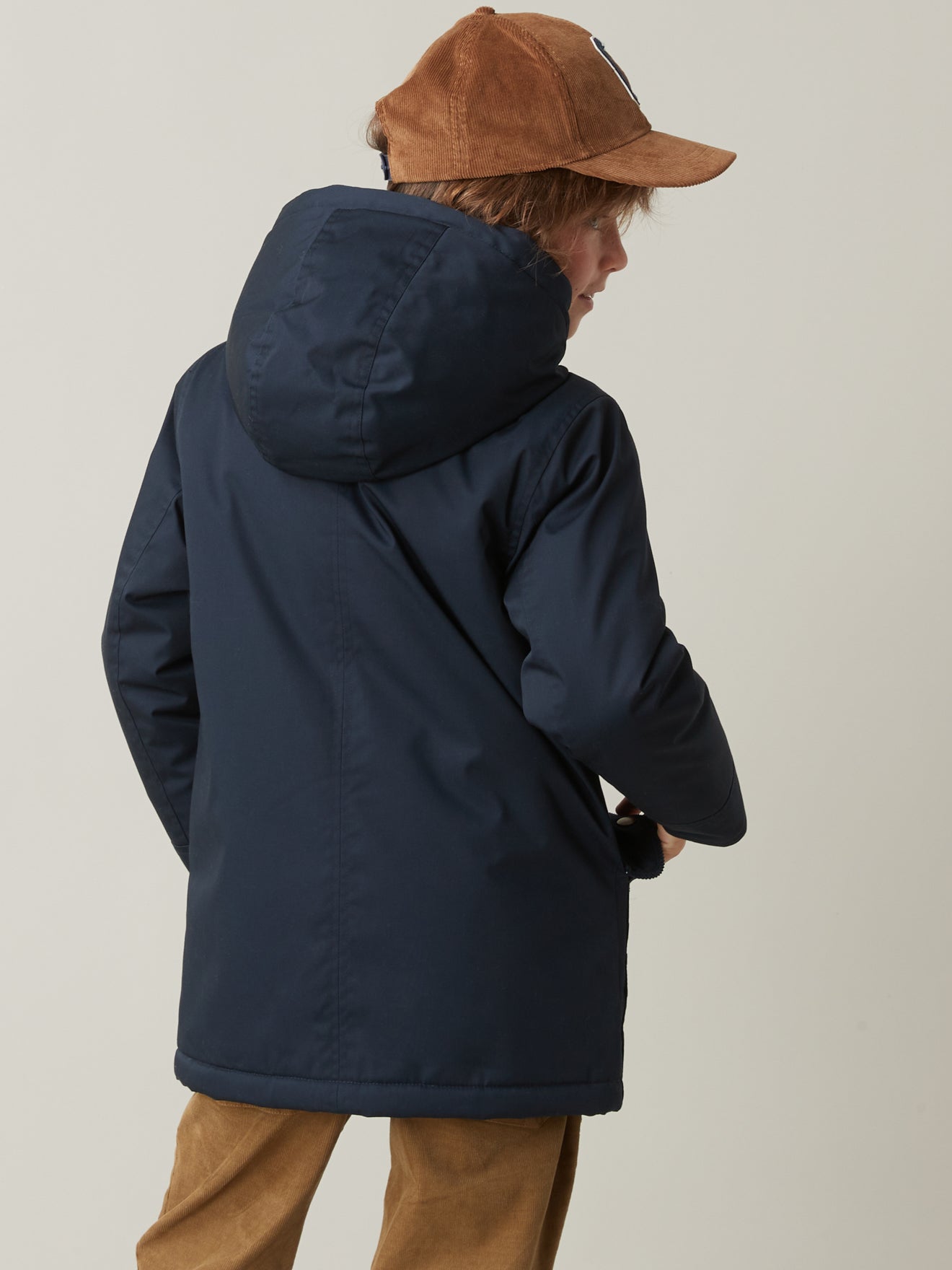 Boy's warm parka