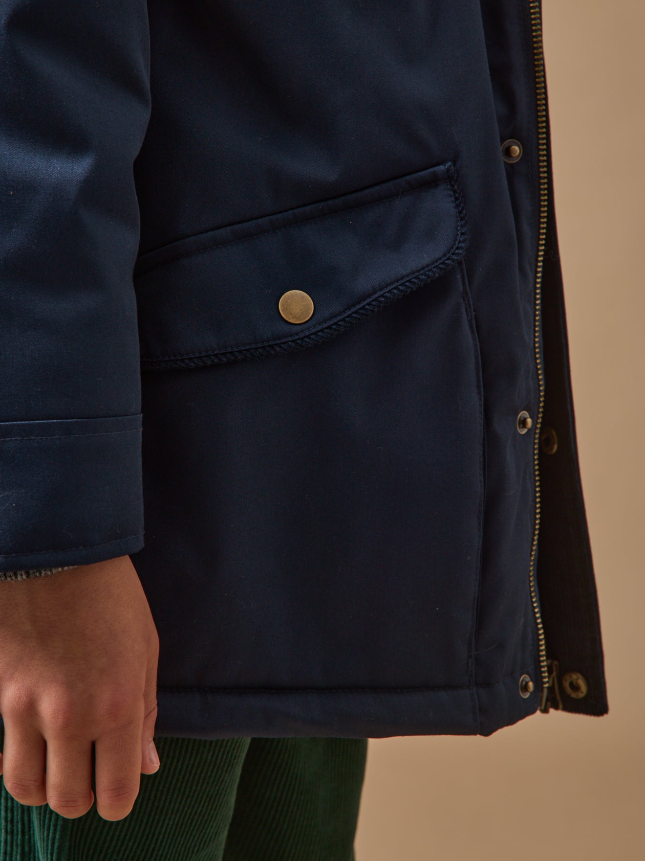 Boy's warm parka