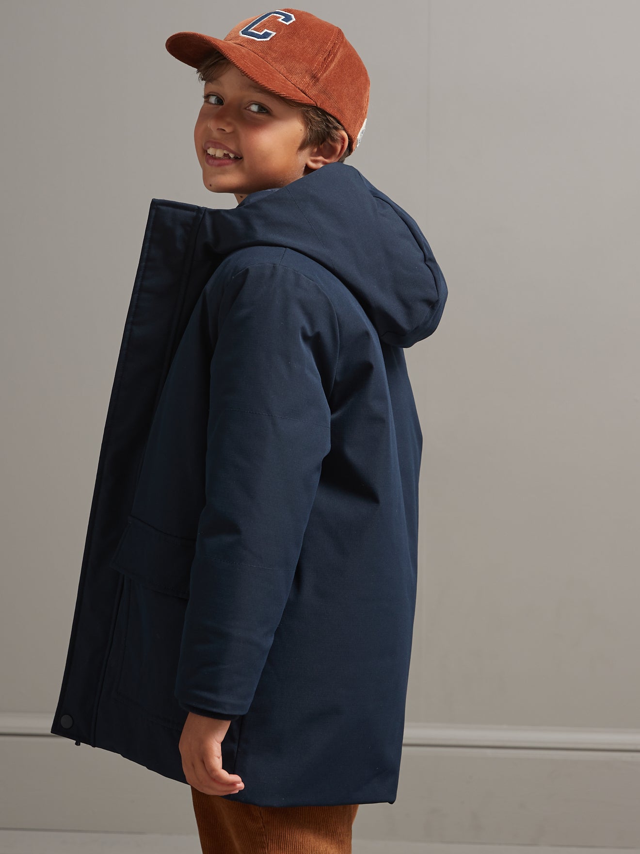 Boy's puffer parka