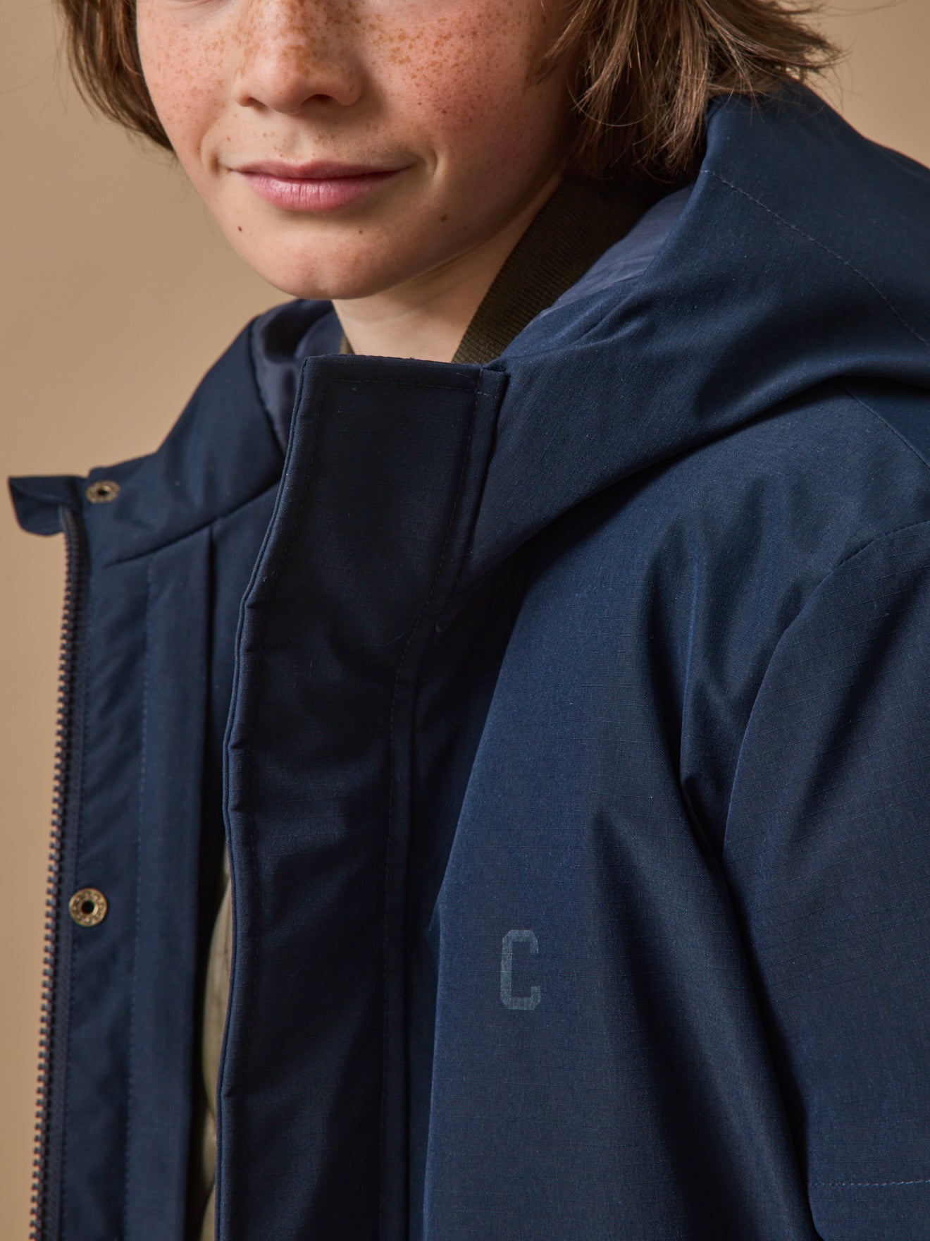 Boy's puffer parka