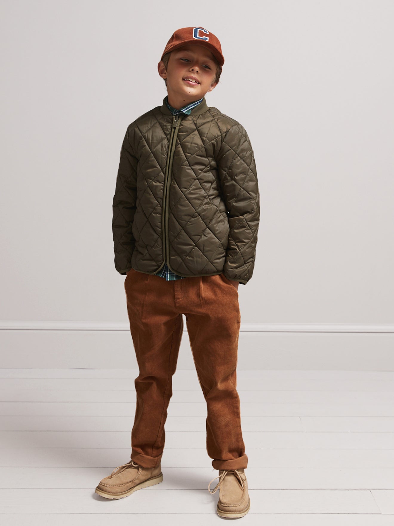 Boy's puffer parka