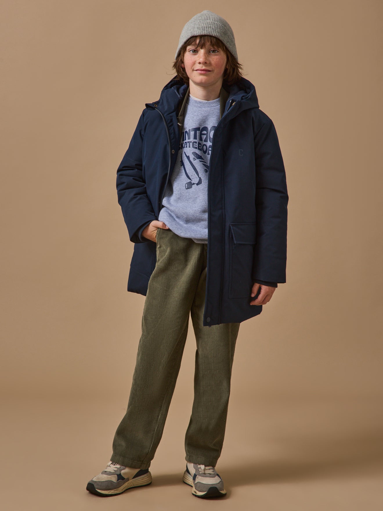 Boy's puffer parka