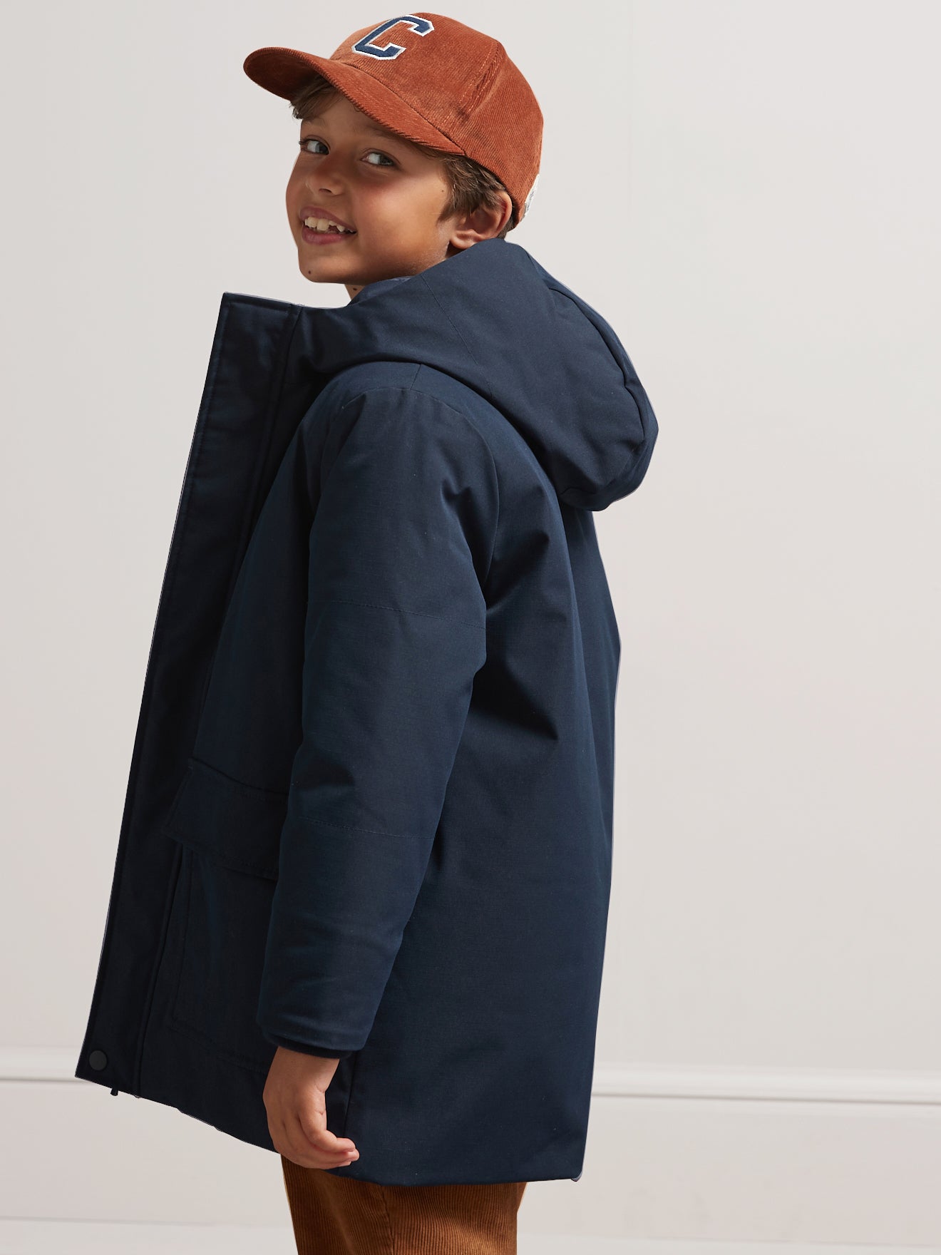 Boy's puffer parka