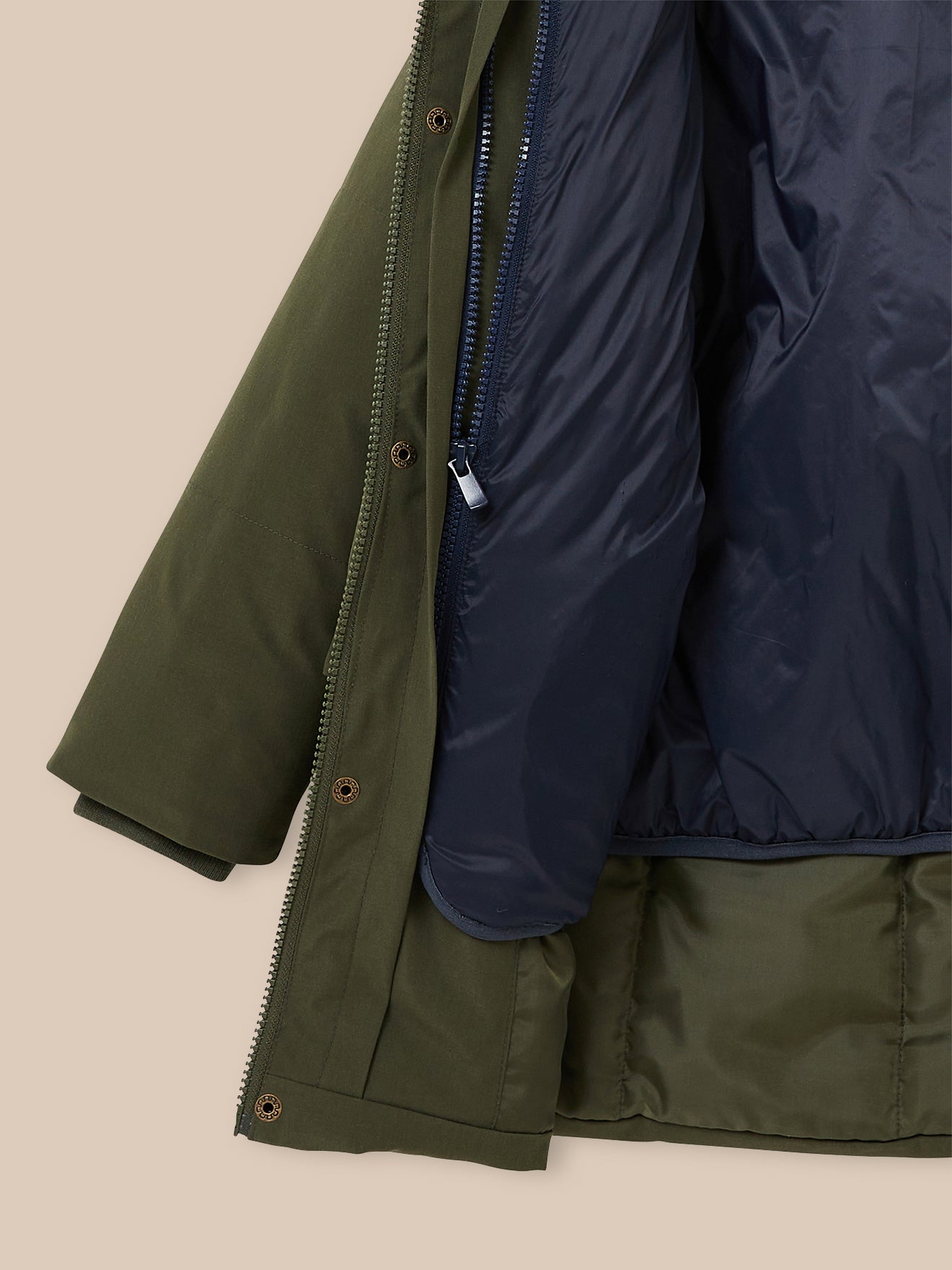 Boy's puffer parka
