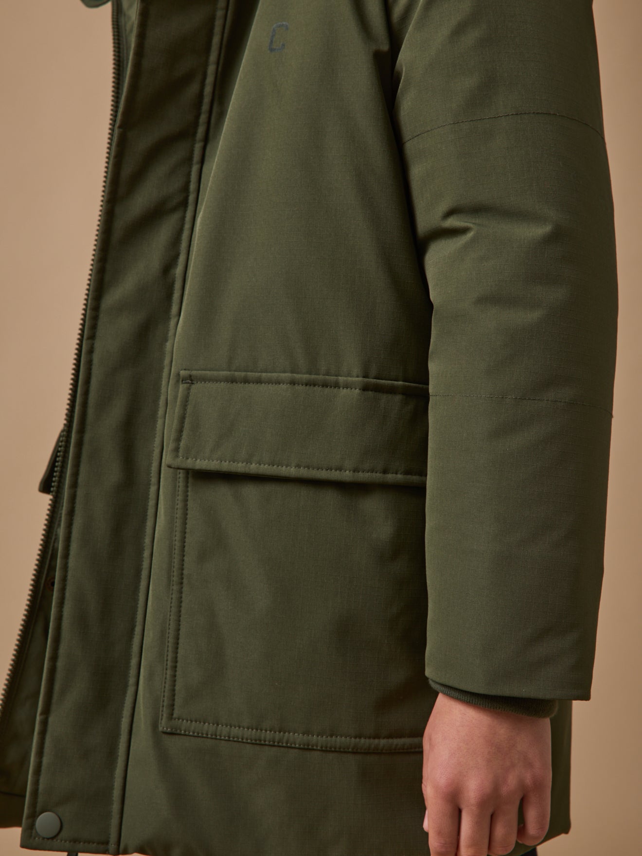 Boy's puffer parka