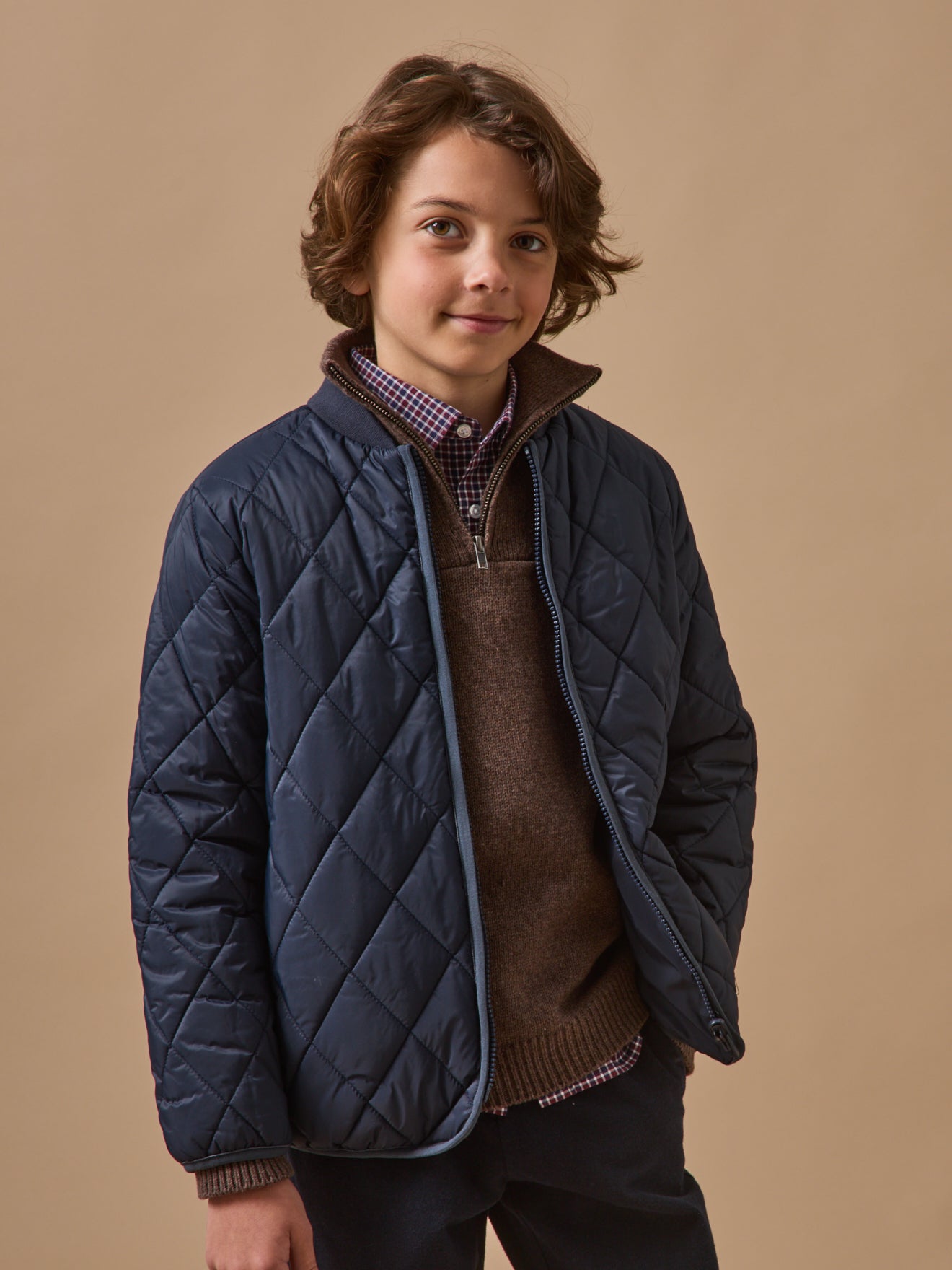 Boy's puffer parka