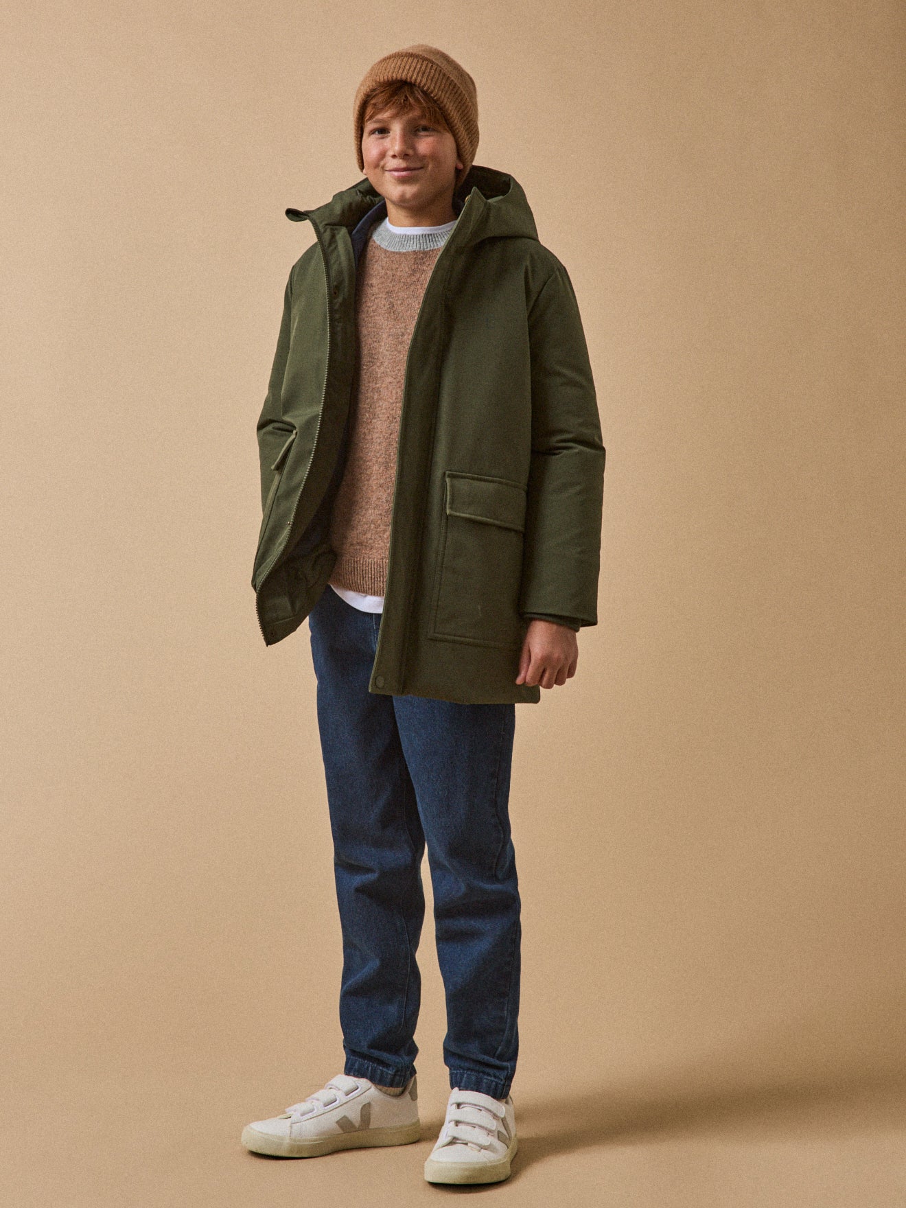 Boy's puffer parka