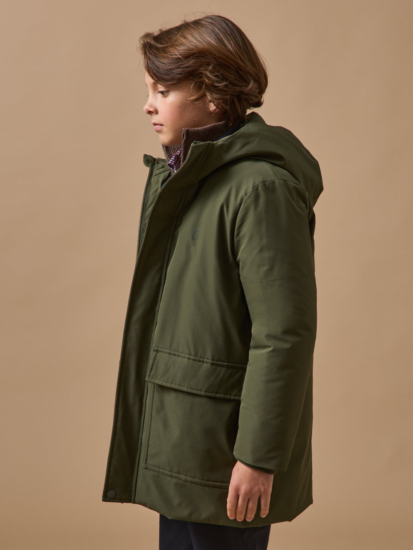 Boy's puffer parka