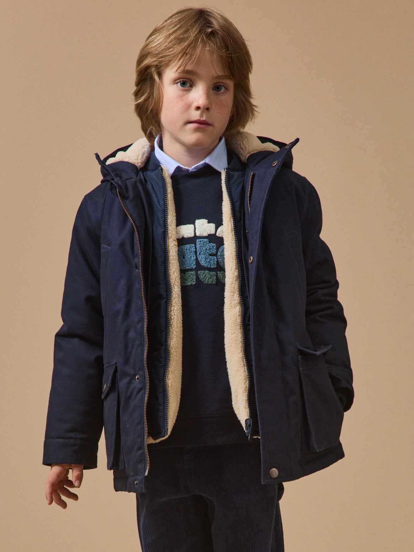 Boy's 3-in-1 parka