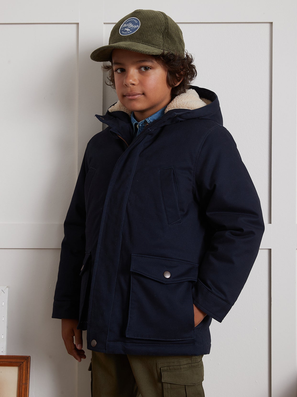 Boy's 3-in-1 parka