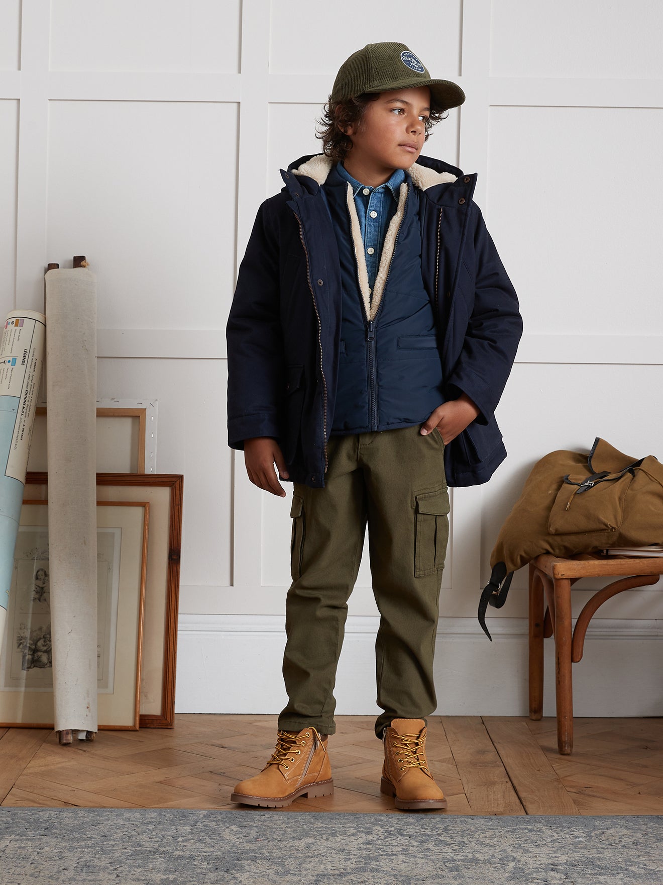 Boy's 3-in-1 parka