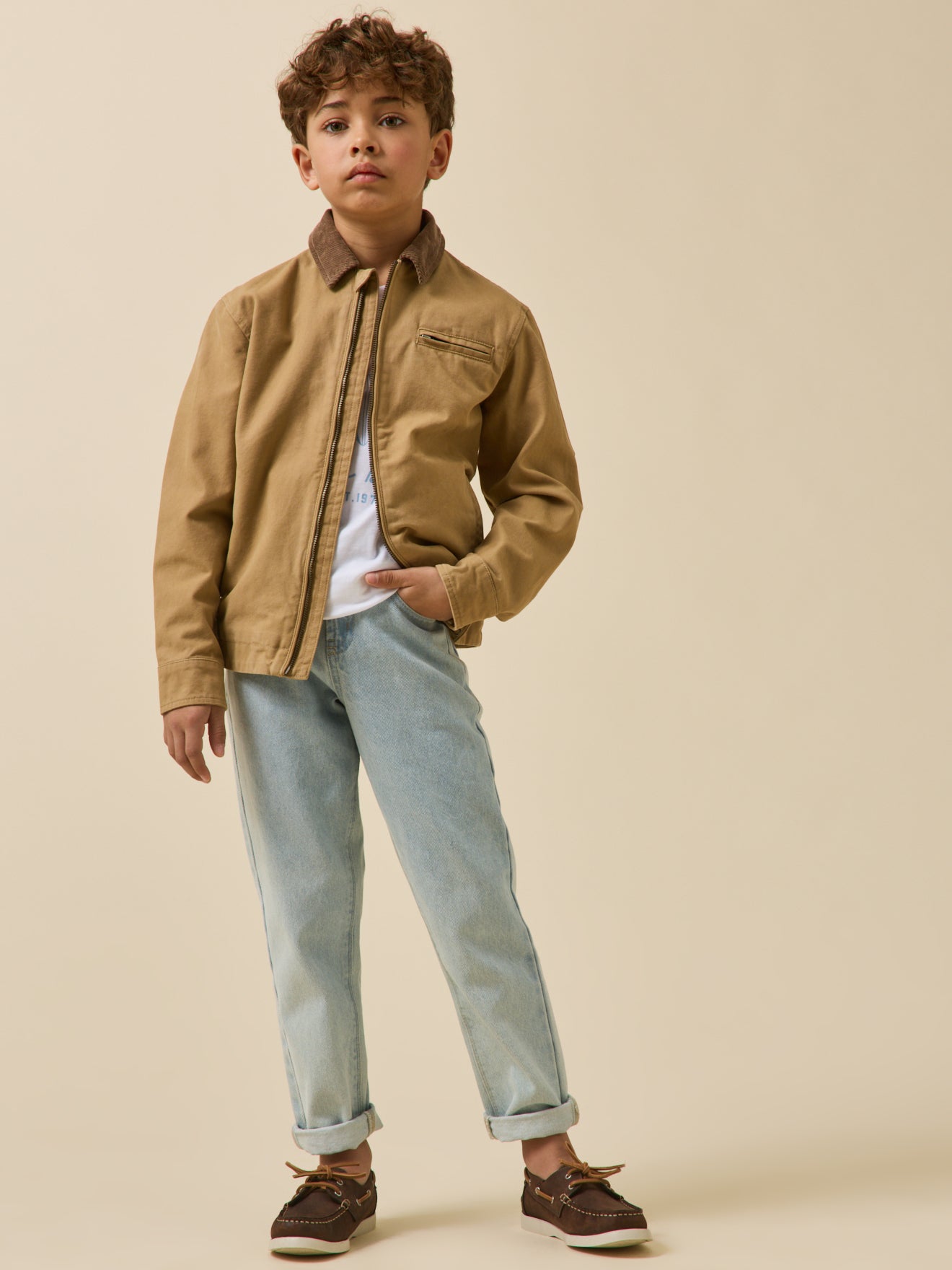 Boy's twill jacket