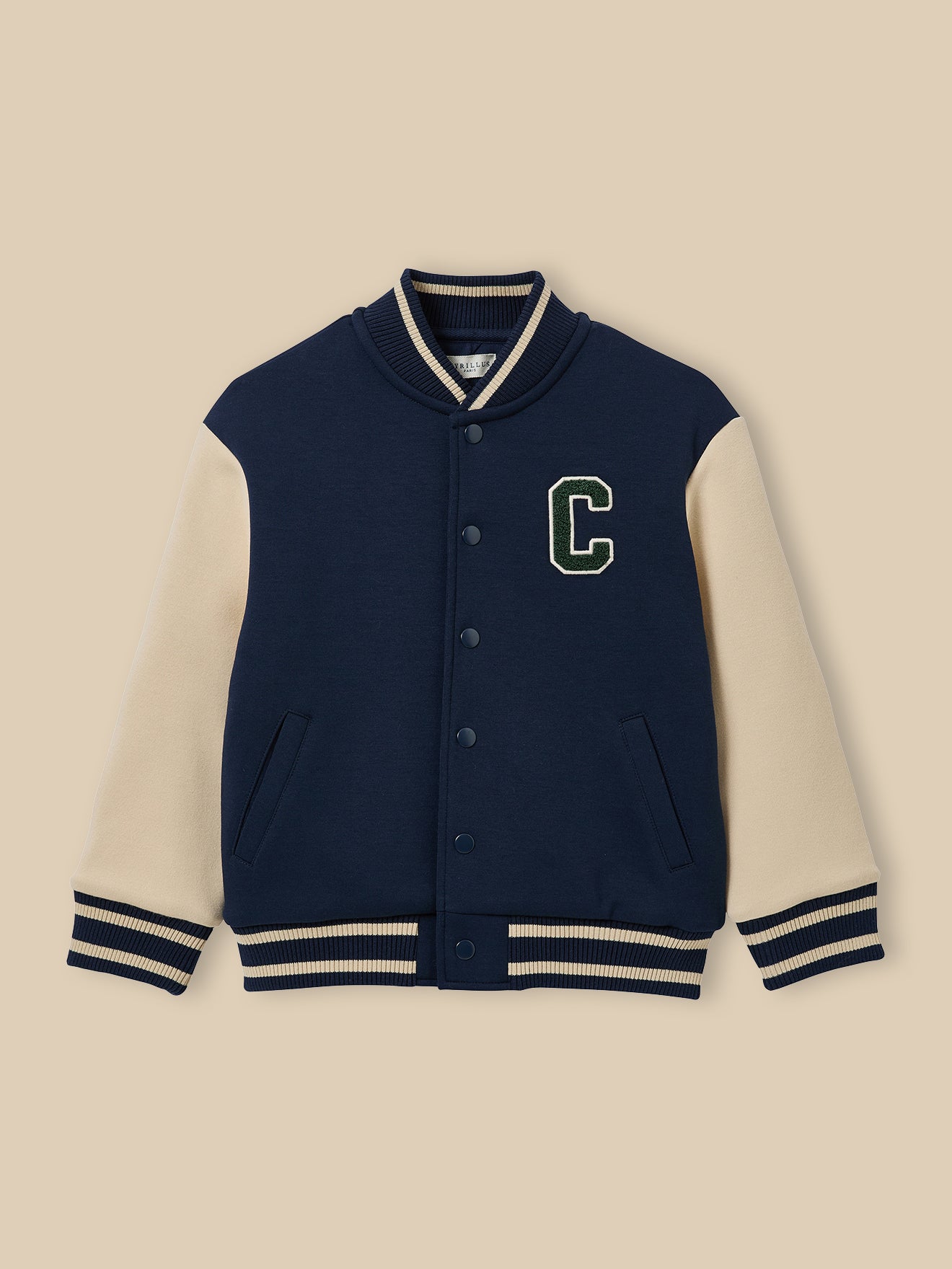 Boy's letterman-style jacket