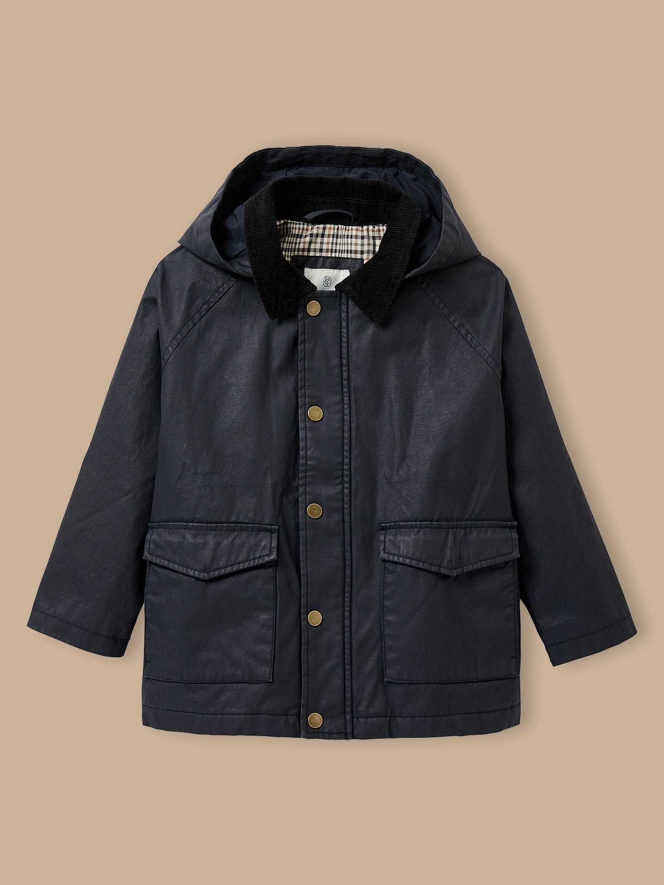 Boy's coated cotton jacket