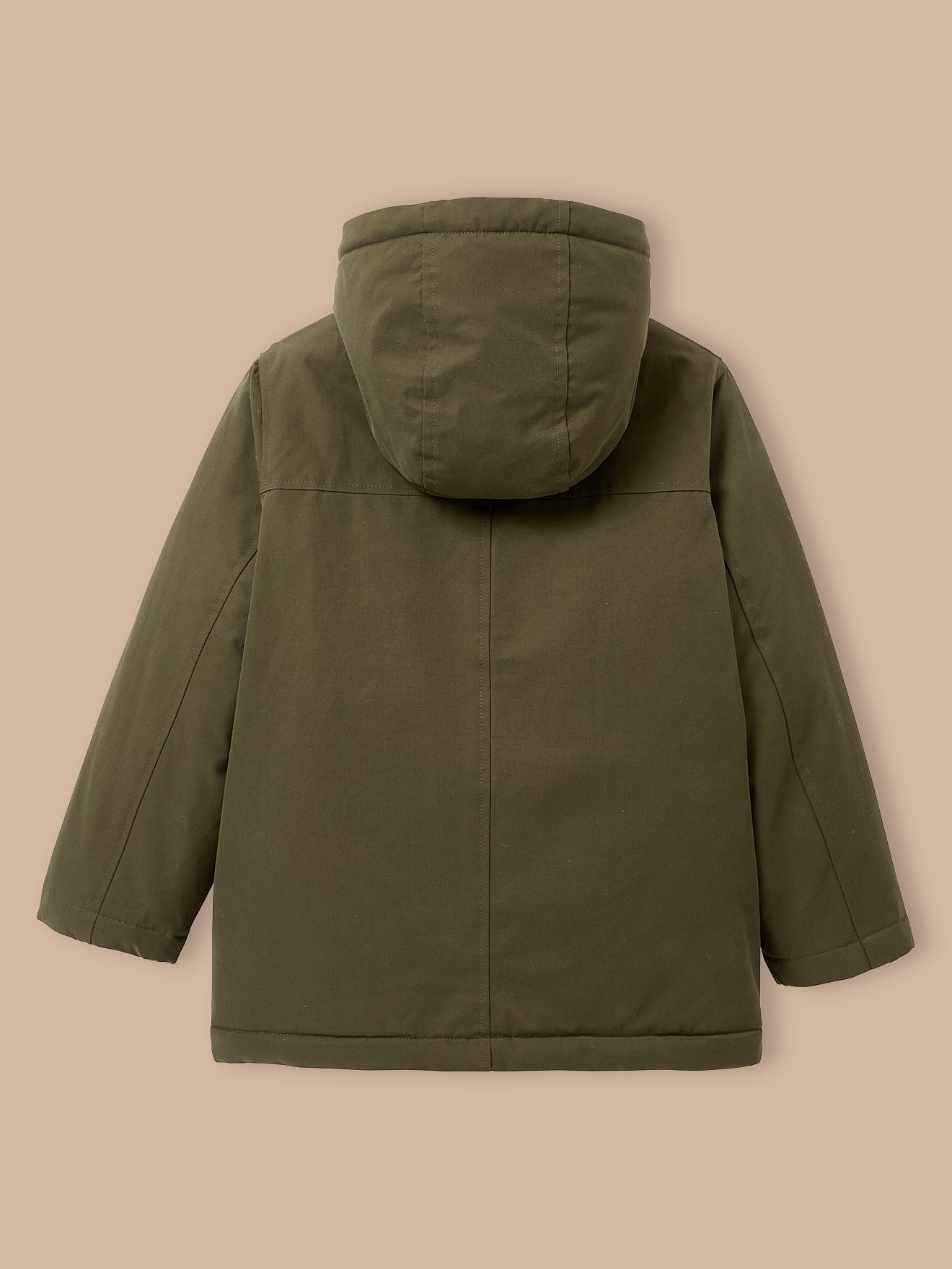 Boy's sherpa-lined parka