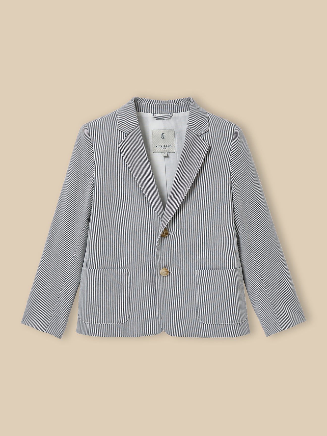 Veste de costume rayée Garçon - Collection Fêtes et Mariages