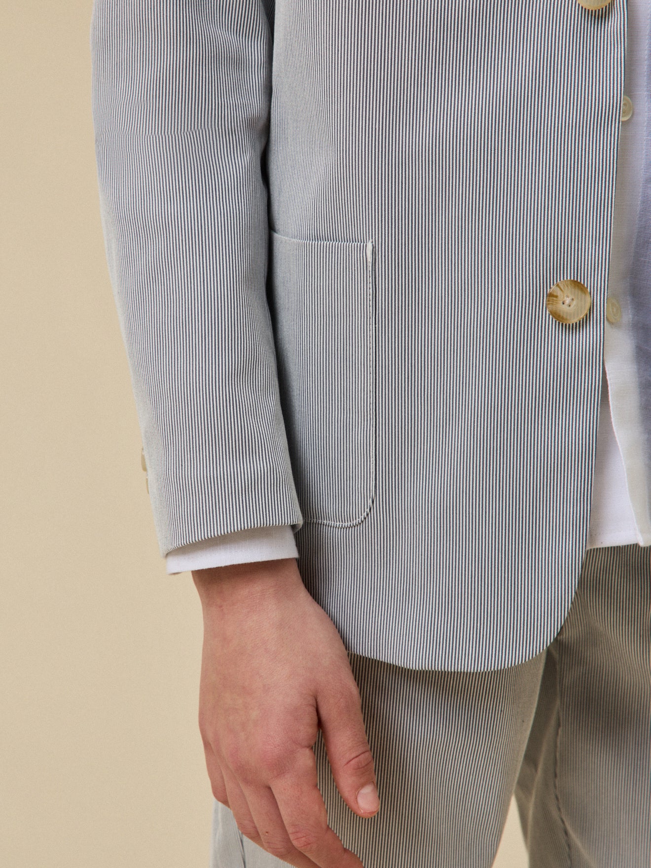 Veste de costume rayée Garçon - Collection Fêtes et Mariages