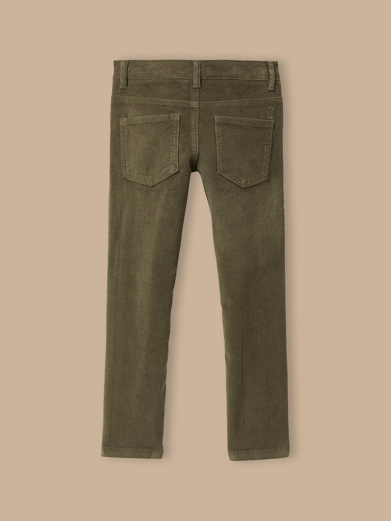 Boy's slim-fit corduroy trousers