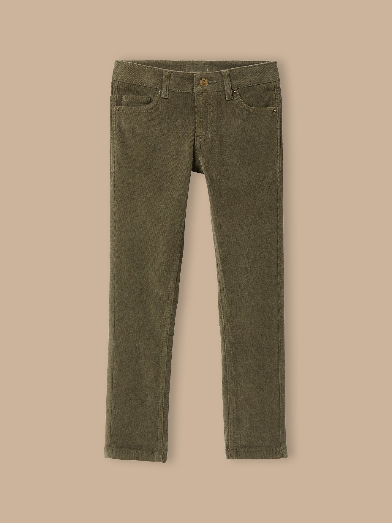 Boy's slim-fit corduroy trousers