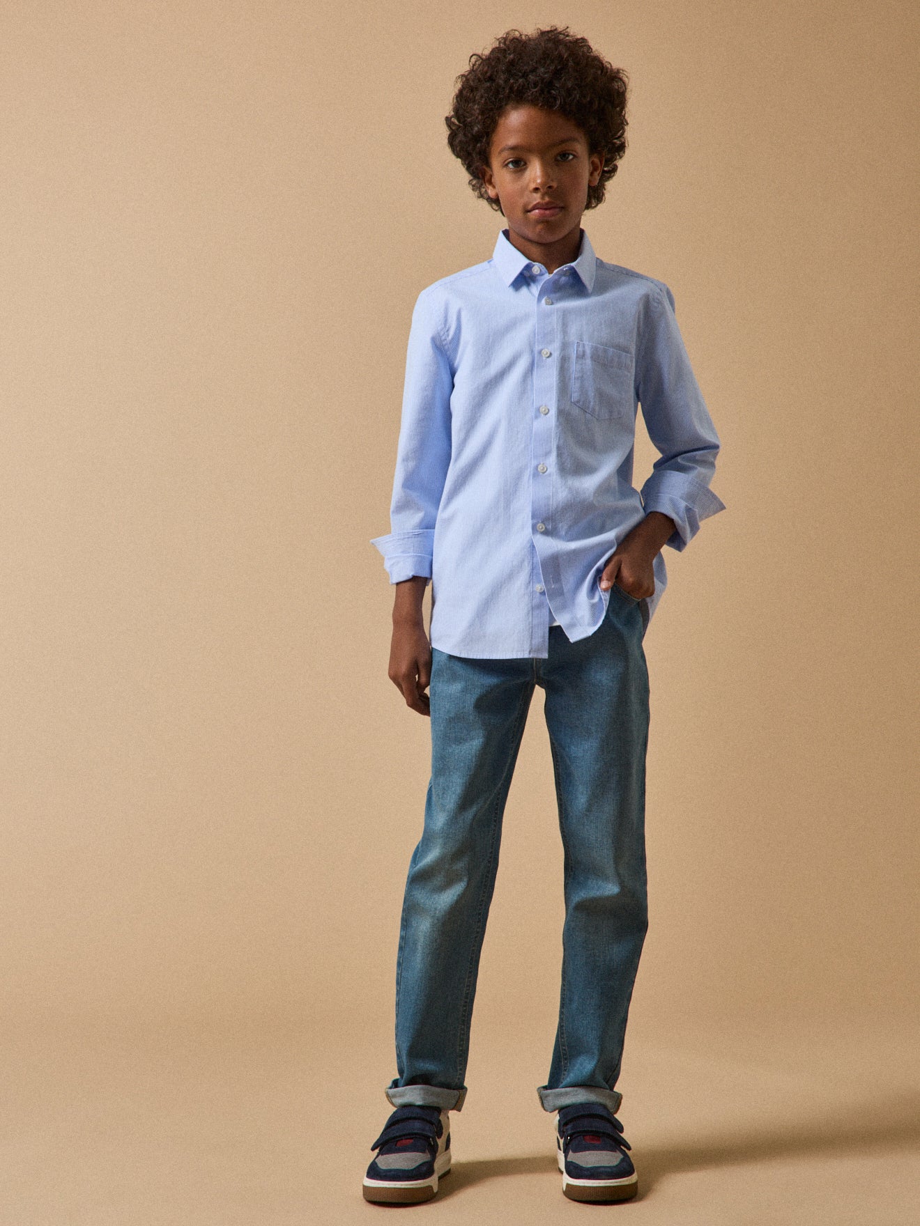 Boy's straight-leg jeans