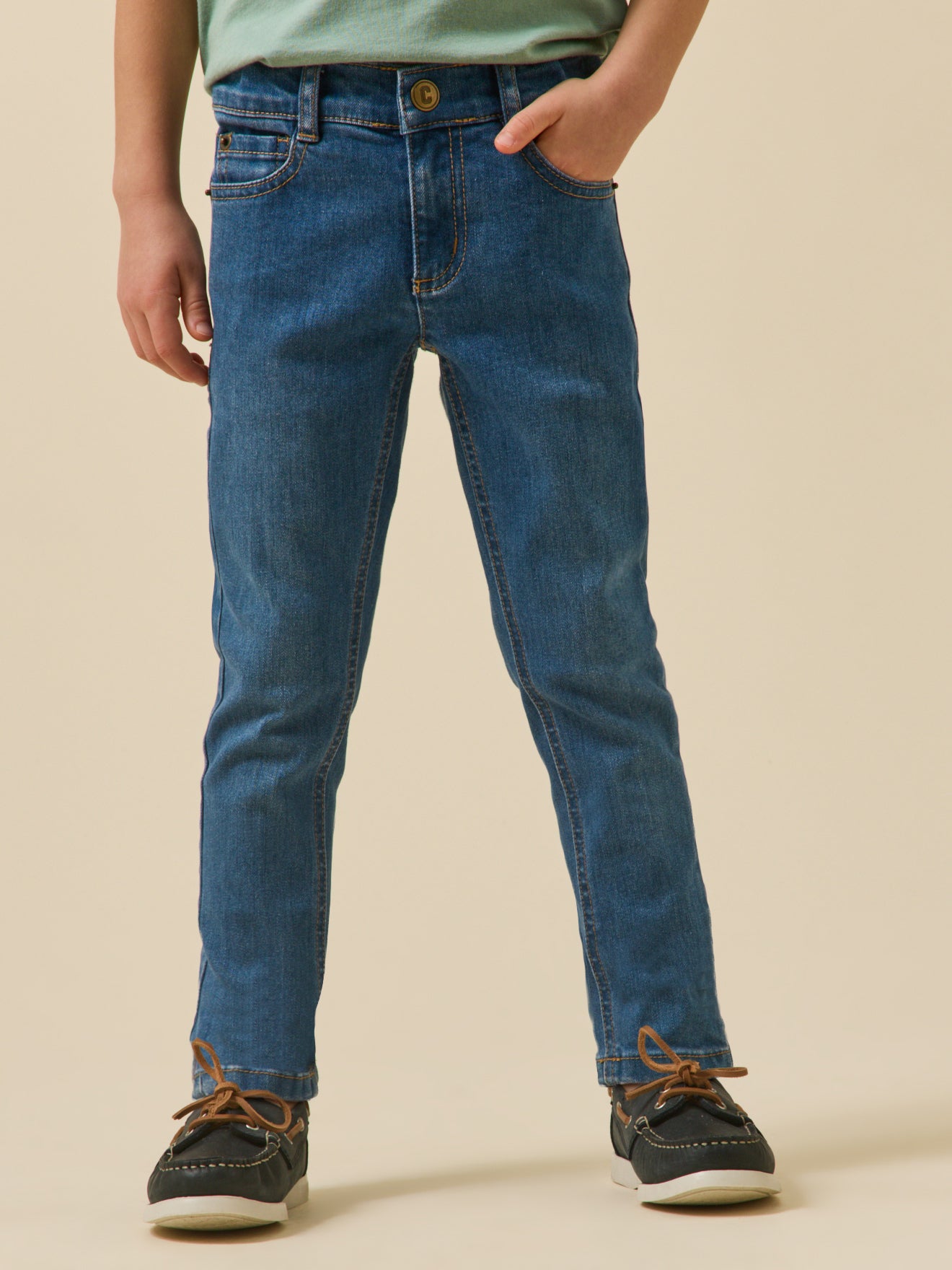 Boy's slim-fit jeans