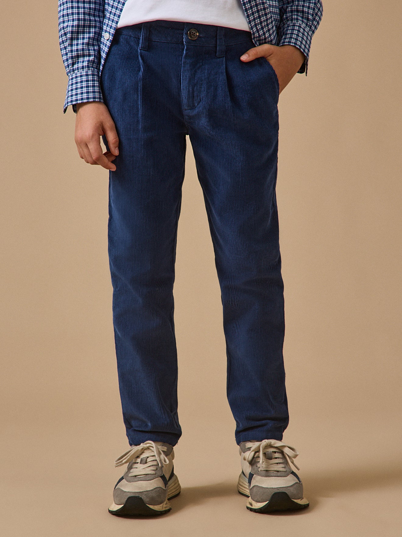 Pantalon Chino Garçon en velours
