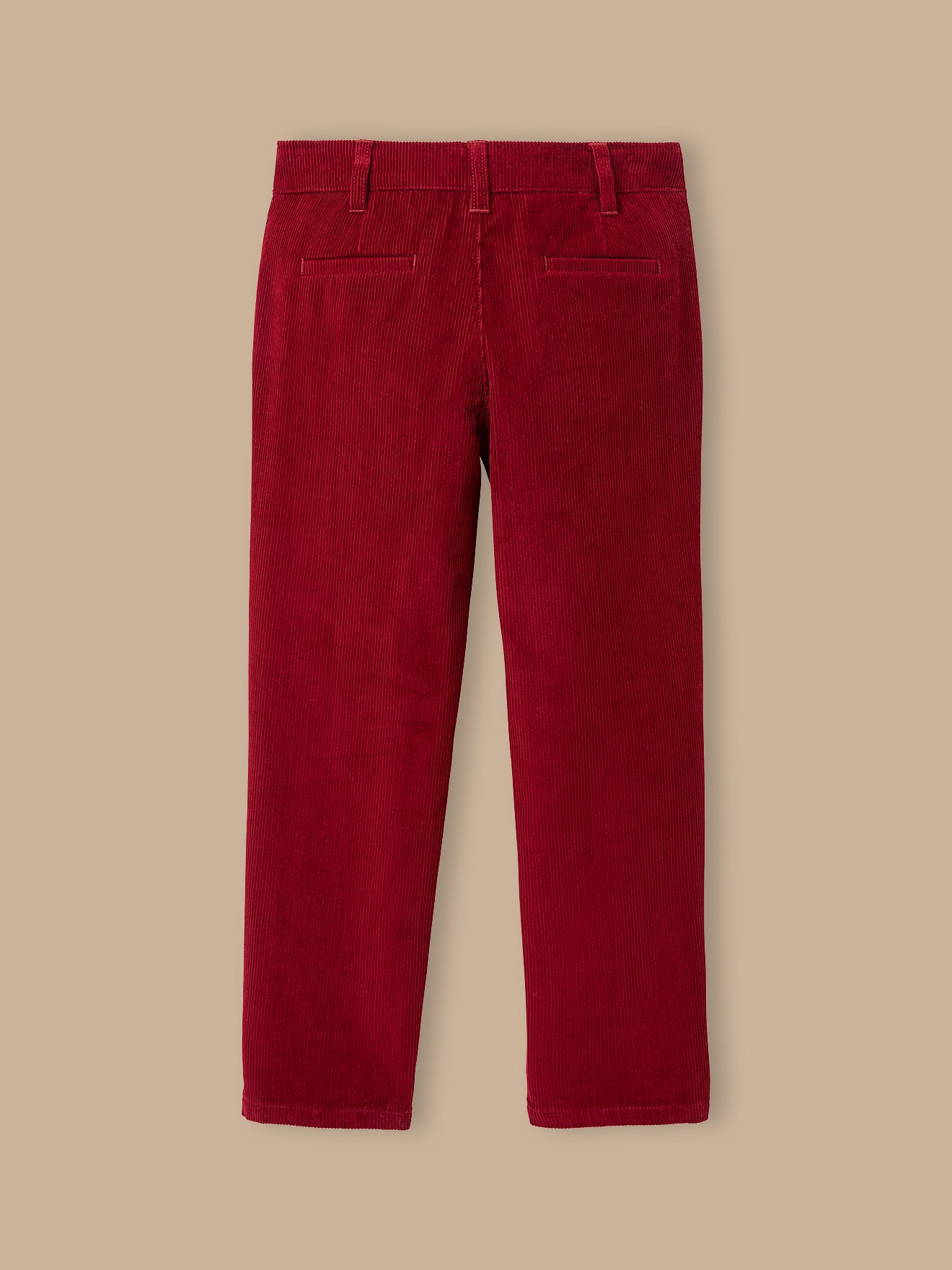 Boy's corduroy chino-style trousers