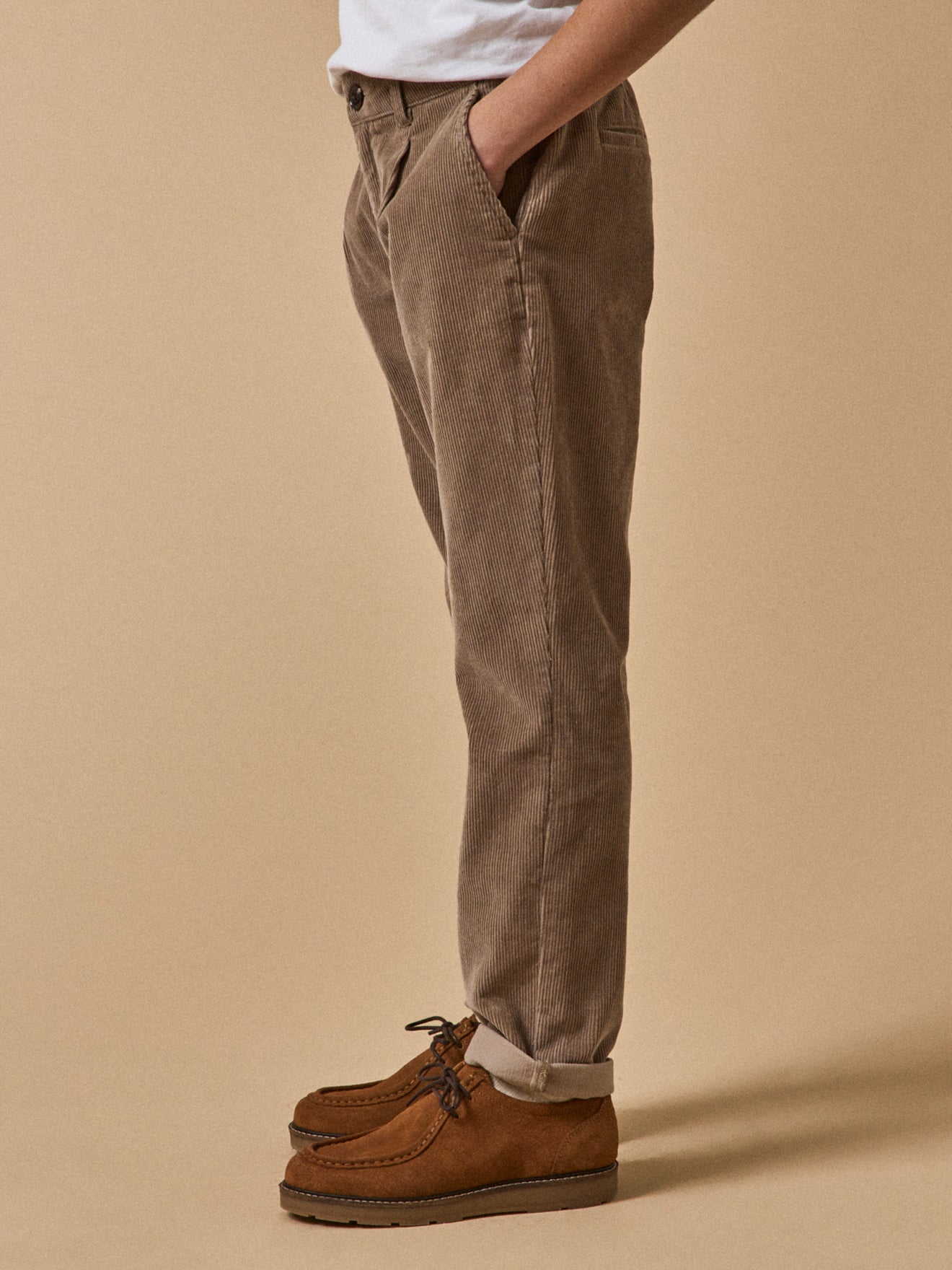 Pantalon Chino Garçon en velours