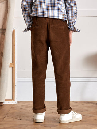 Pantalon Chino Garçon en velours