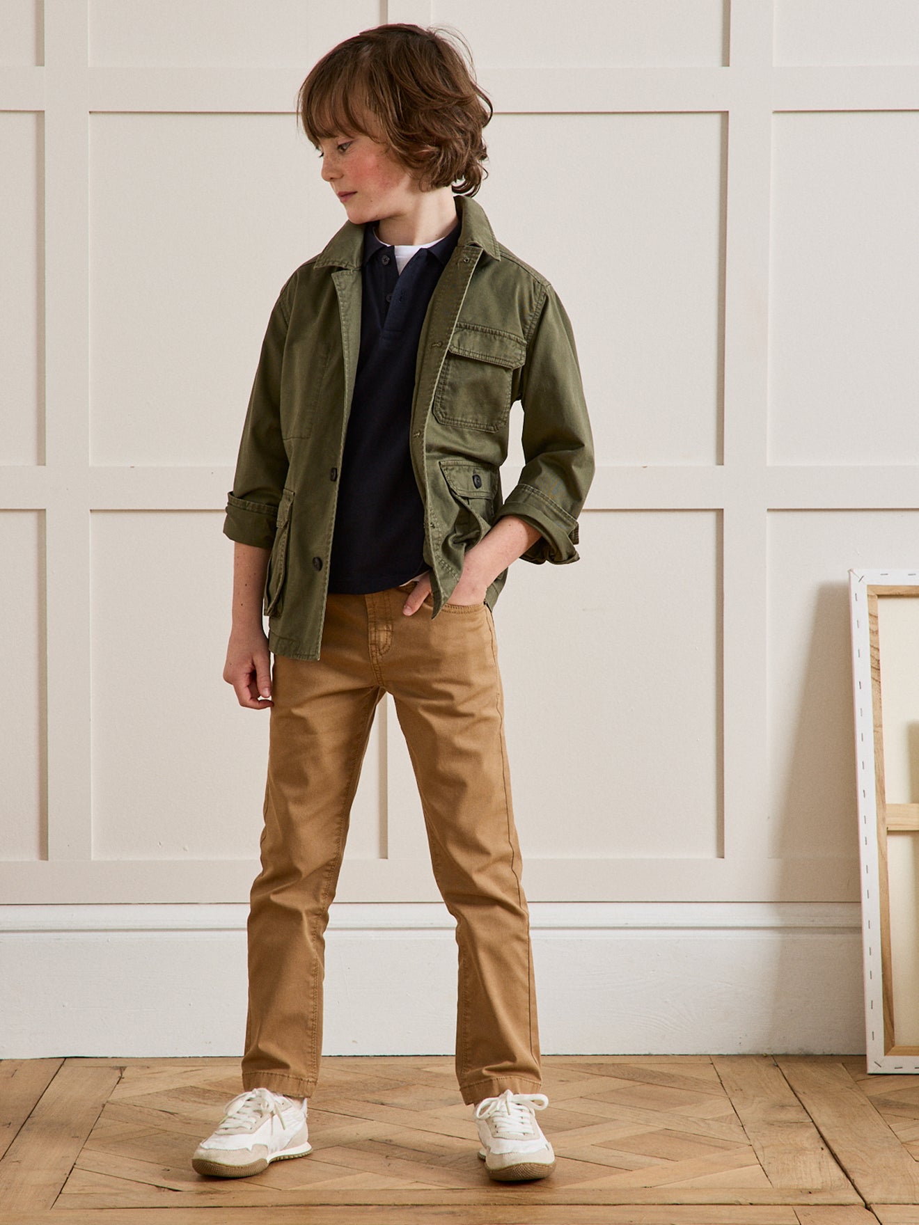 Boy's 5-pocket trousers
