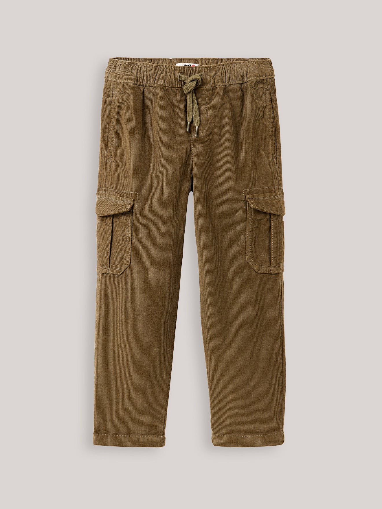 Boy's corduroy cargo trousers