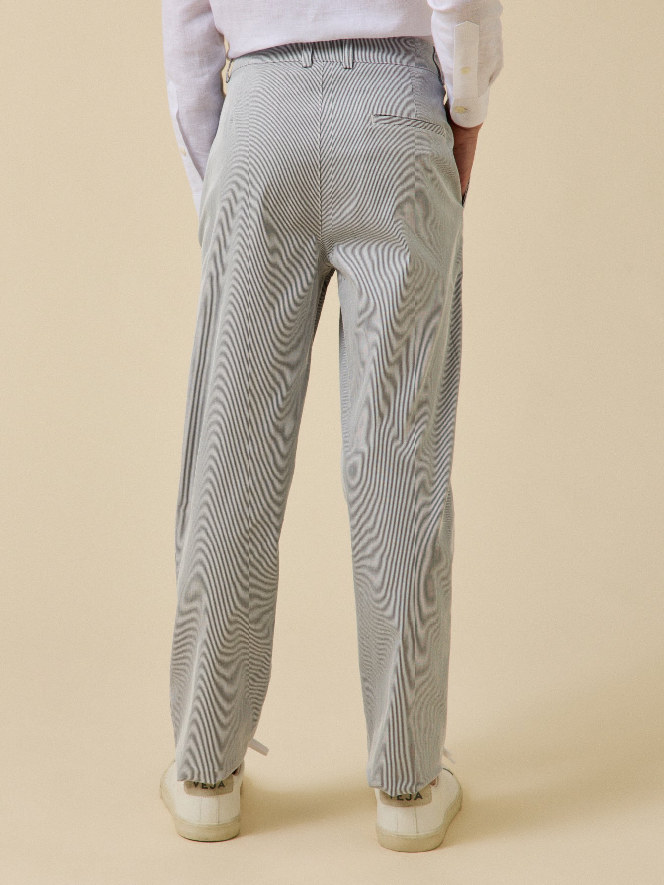 Pantalon de costume rayé Garçon - Collection Fêtes et Mariages