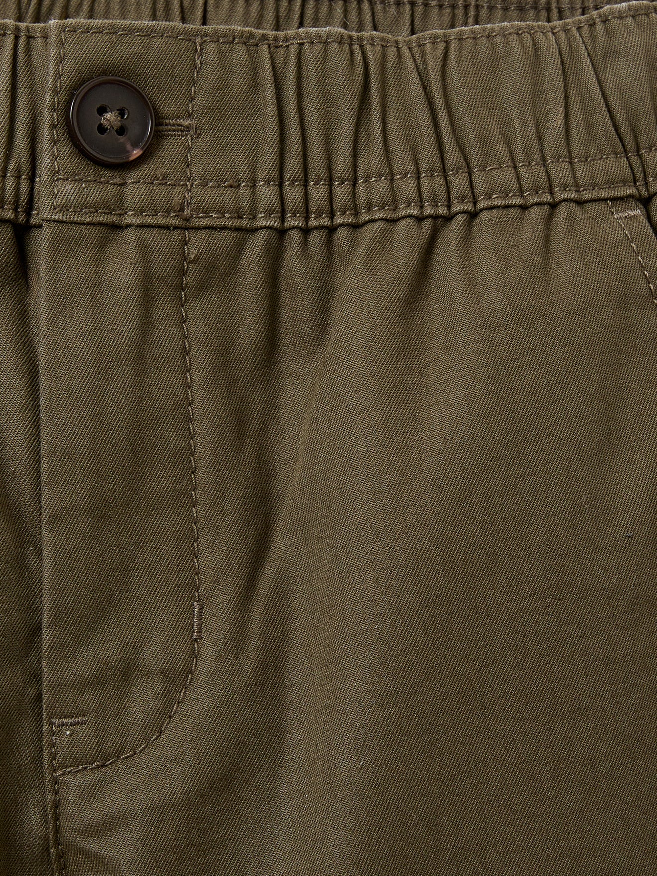 Boy's relaxed twill trousers
