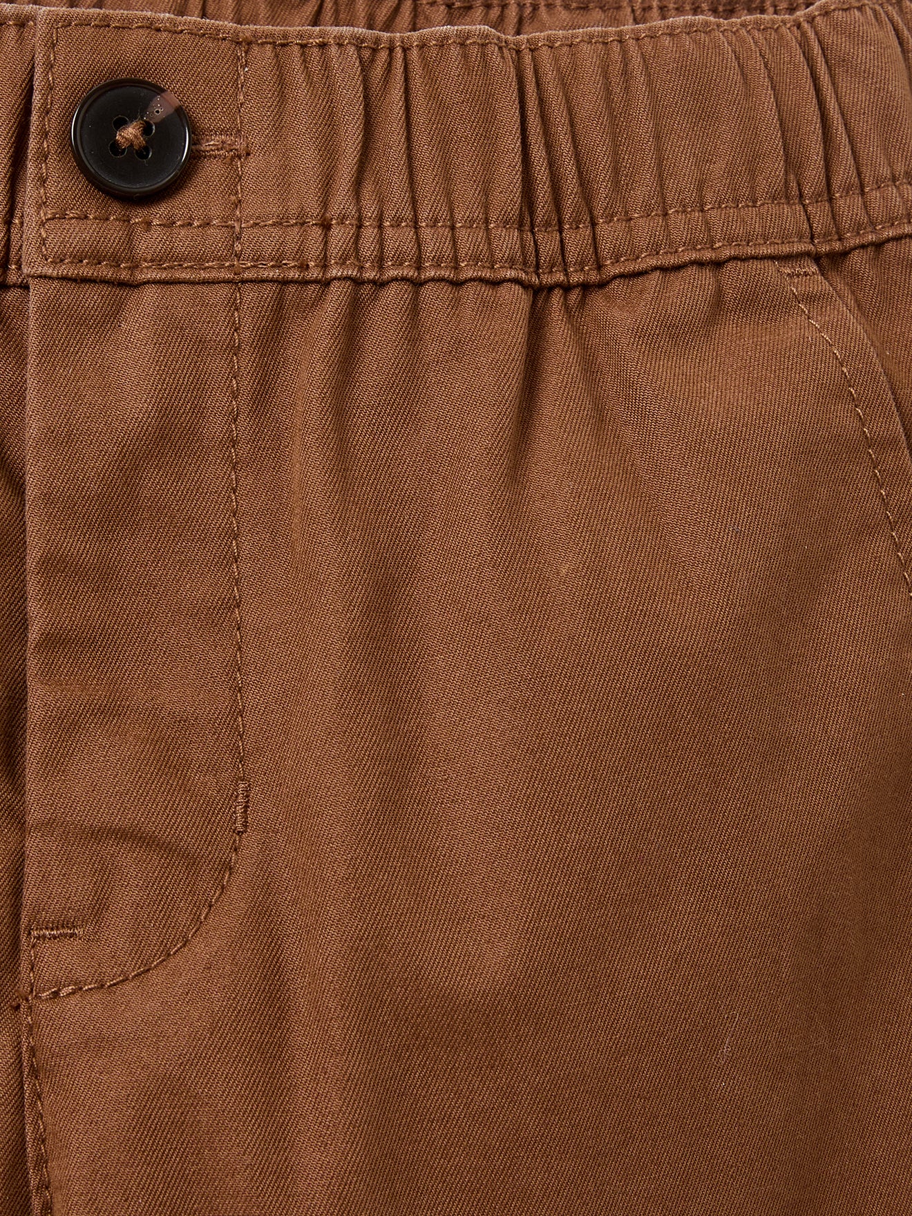 Boy's relaxed twill trousers