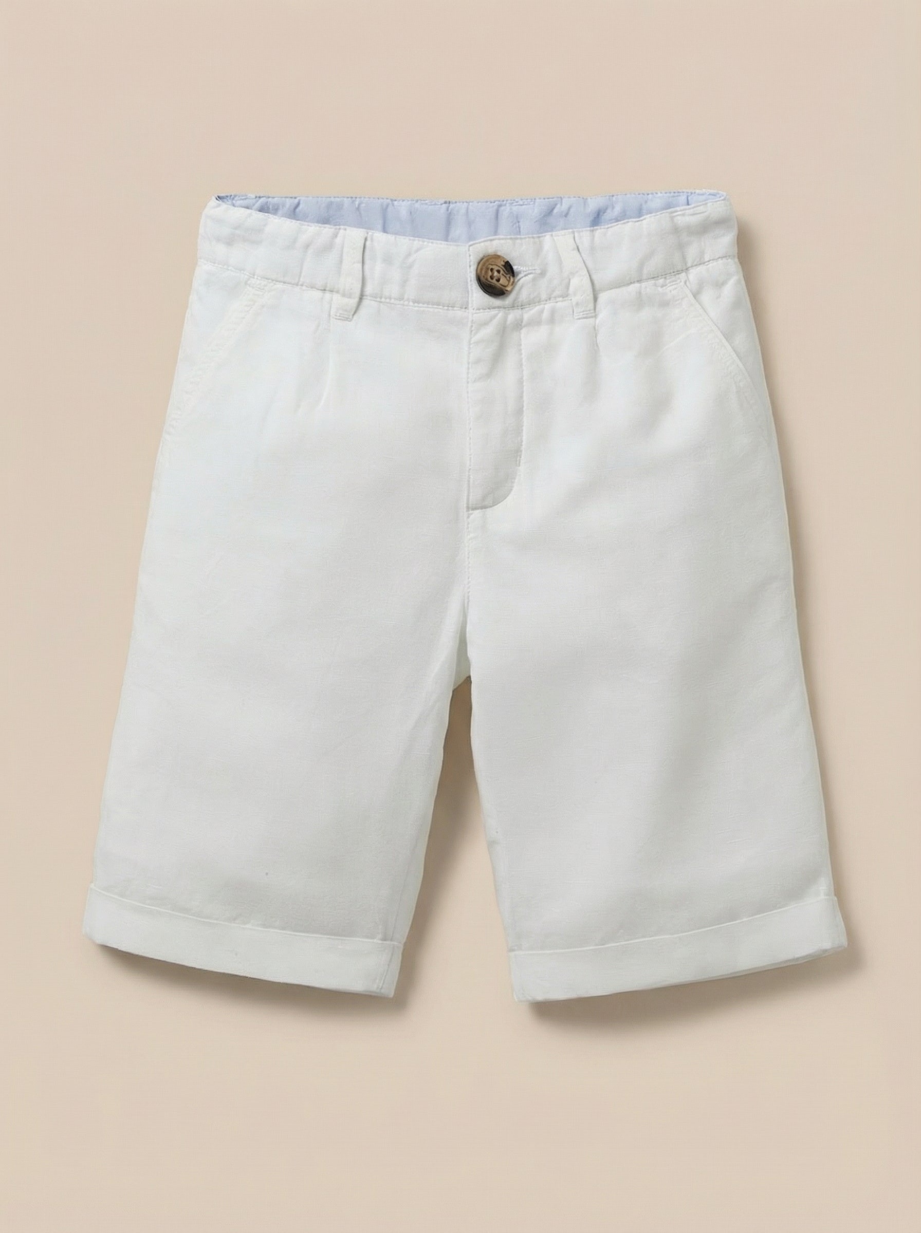 Bermuda lin/coton Garçon - Collection fêtes et mariages