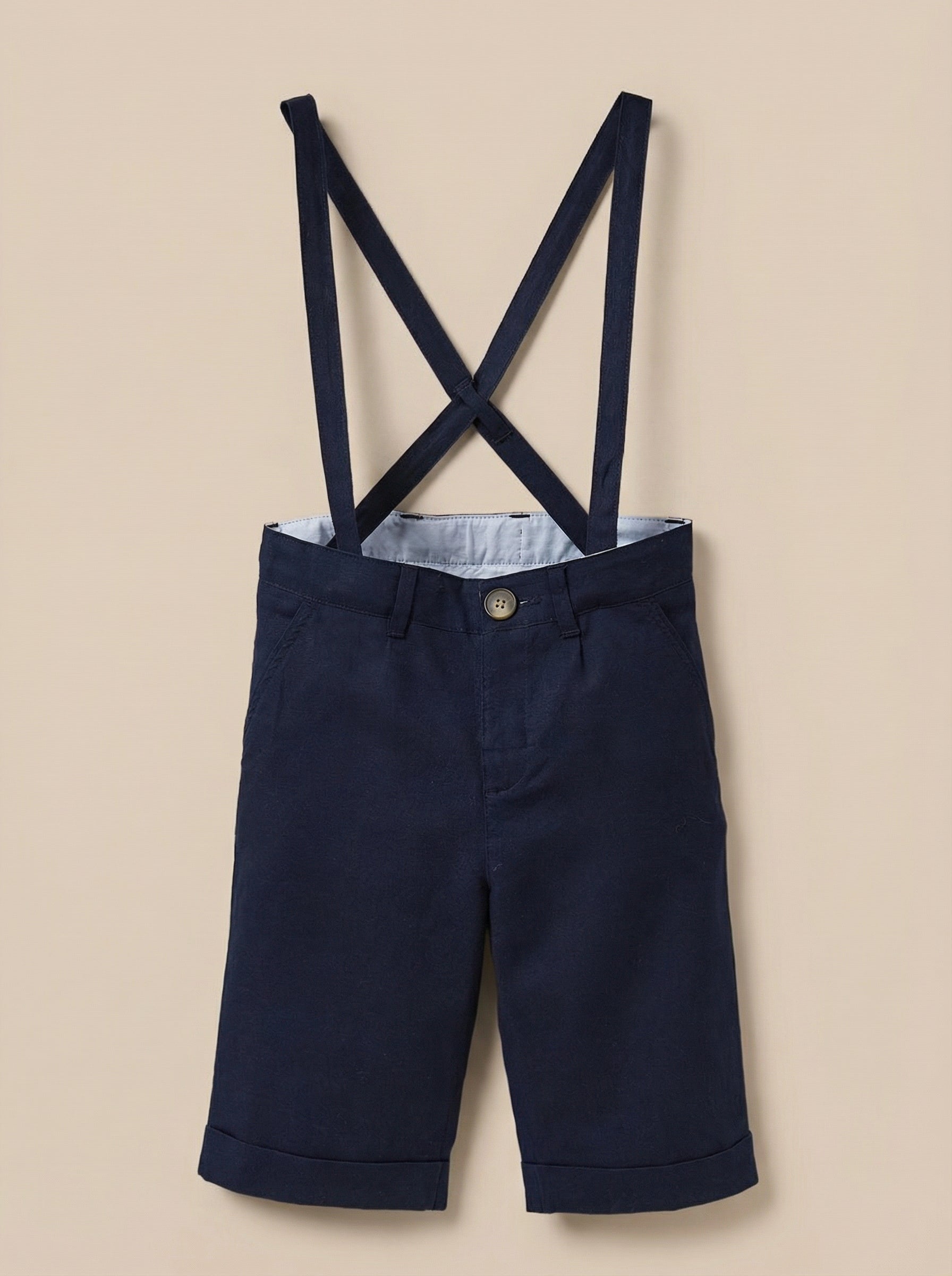 Boy's linen/cotton Bermuda shorts - Partywear and Bridal Collection