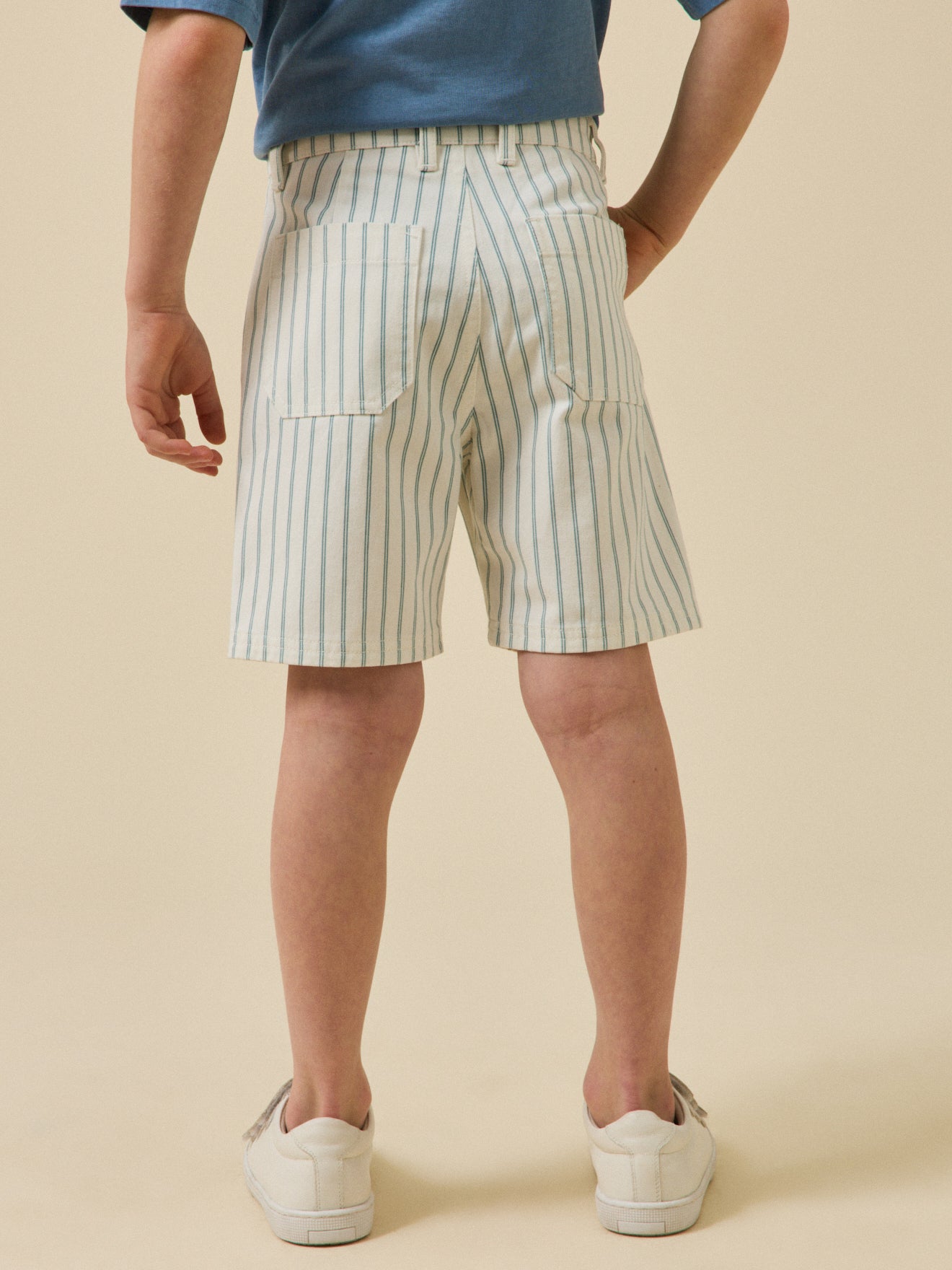 Bermuda Garçon rayé