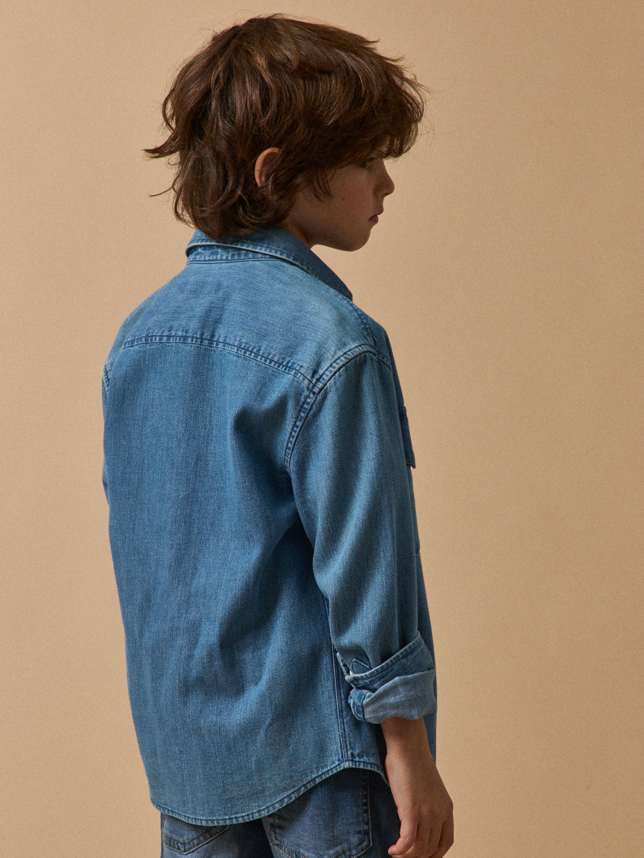 Boy's denim shirt