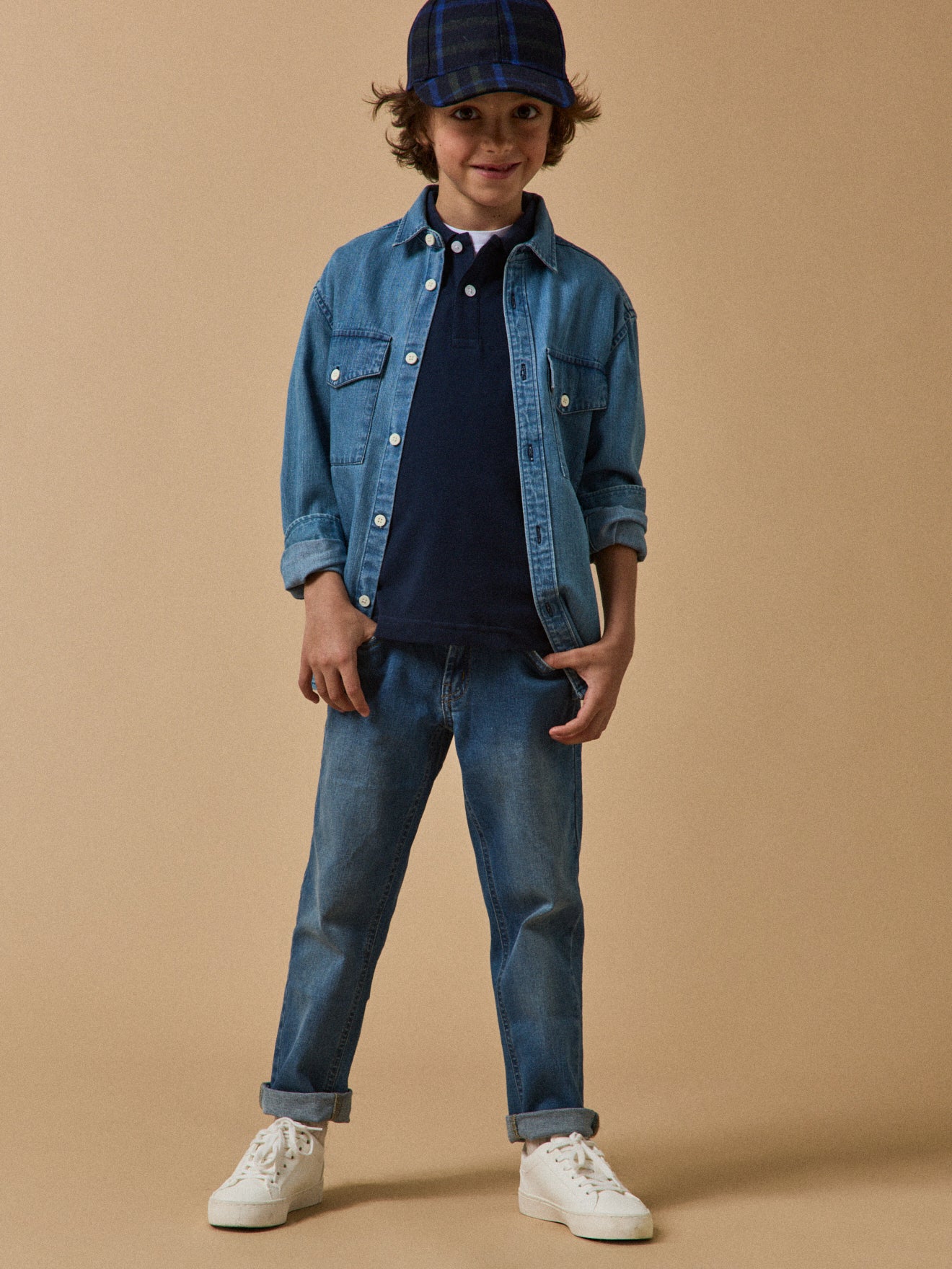 Boy's denim shirt
