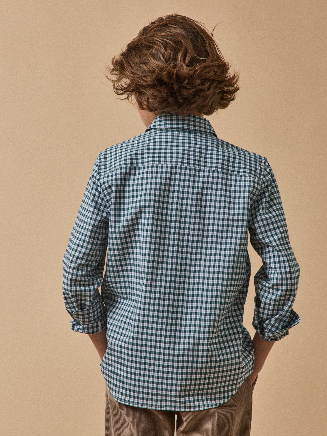 Chemise à carreaux Garçon