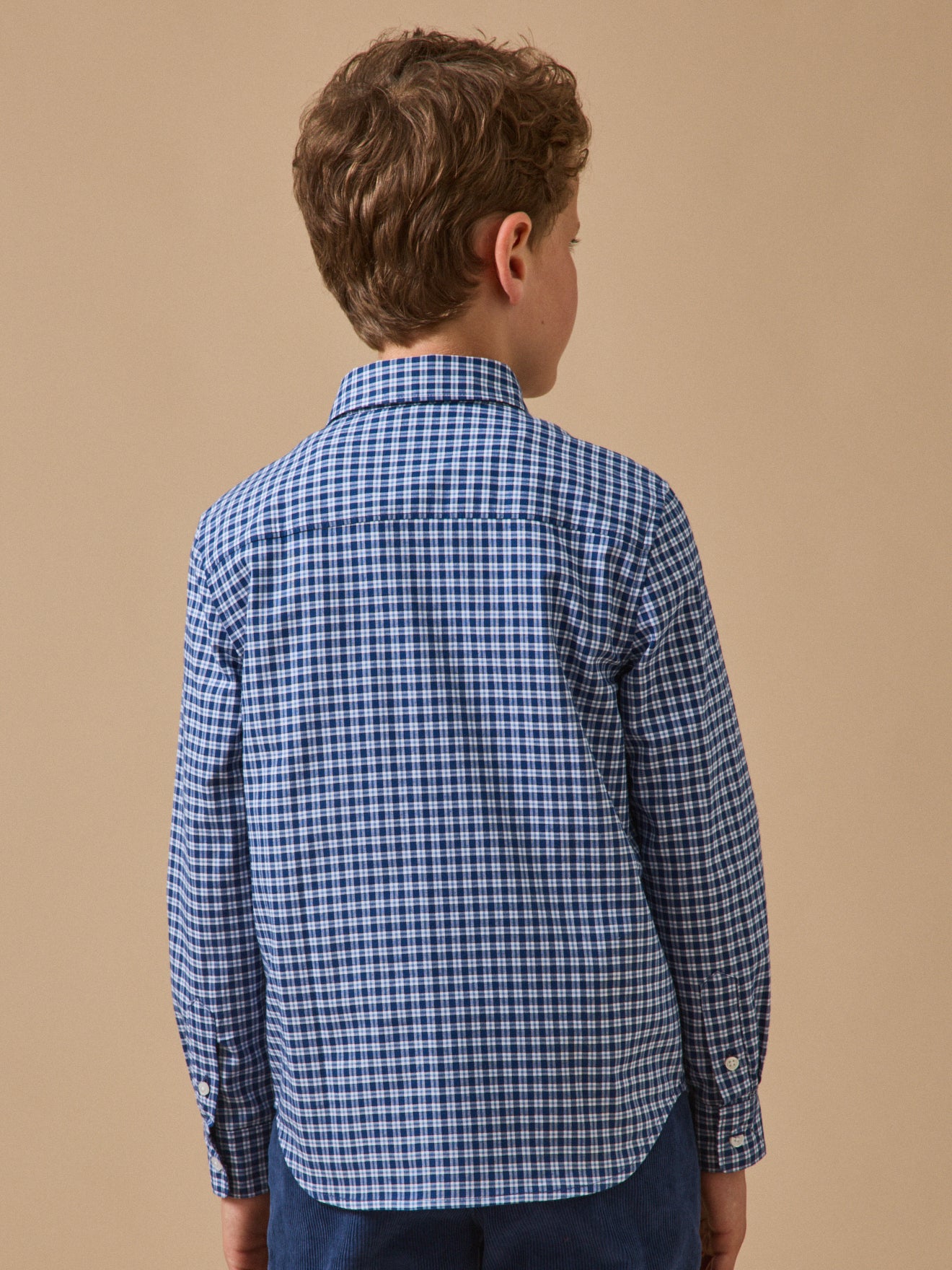 Boy's check shirt