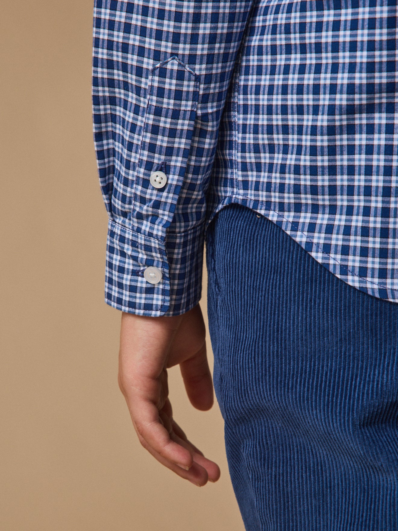 Boy's check shirt