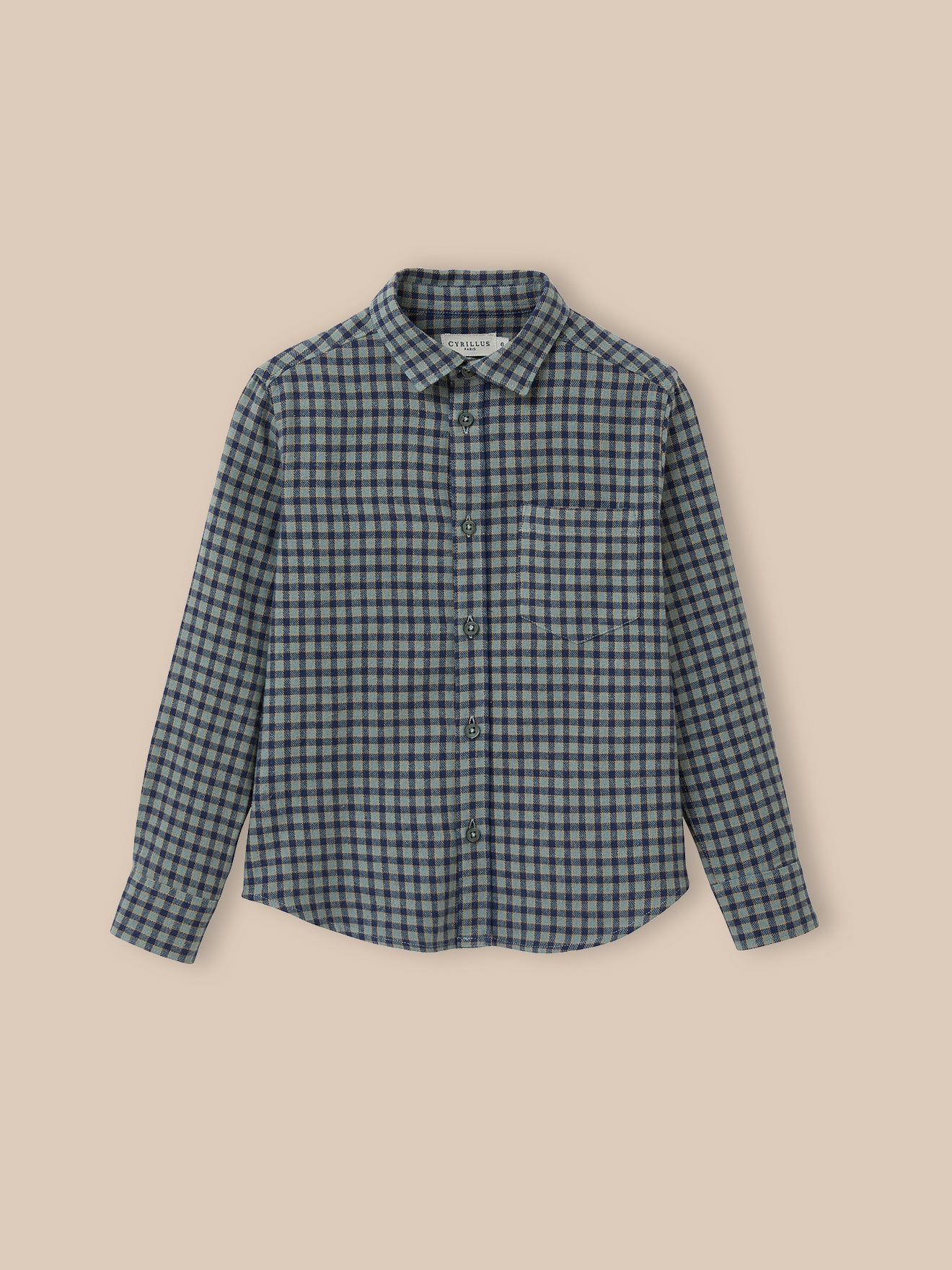 Boy's flannel-like shirt