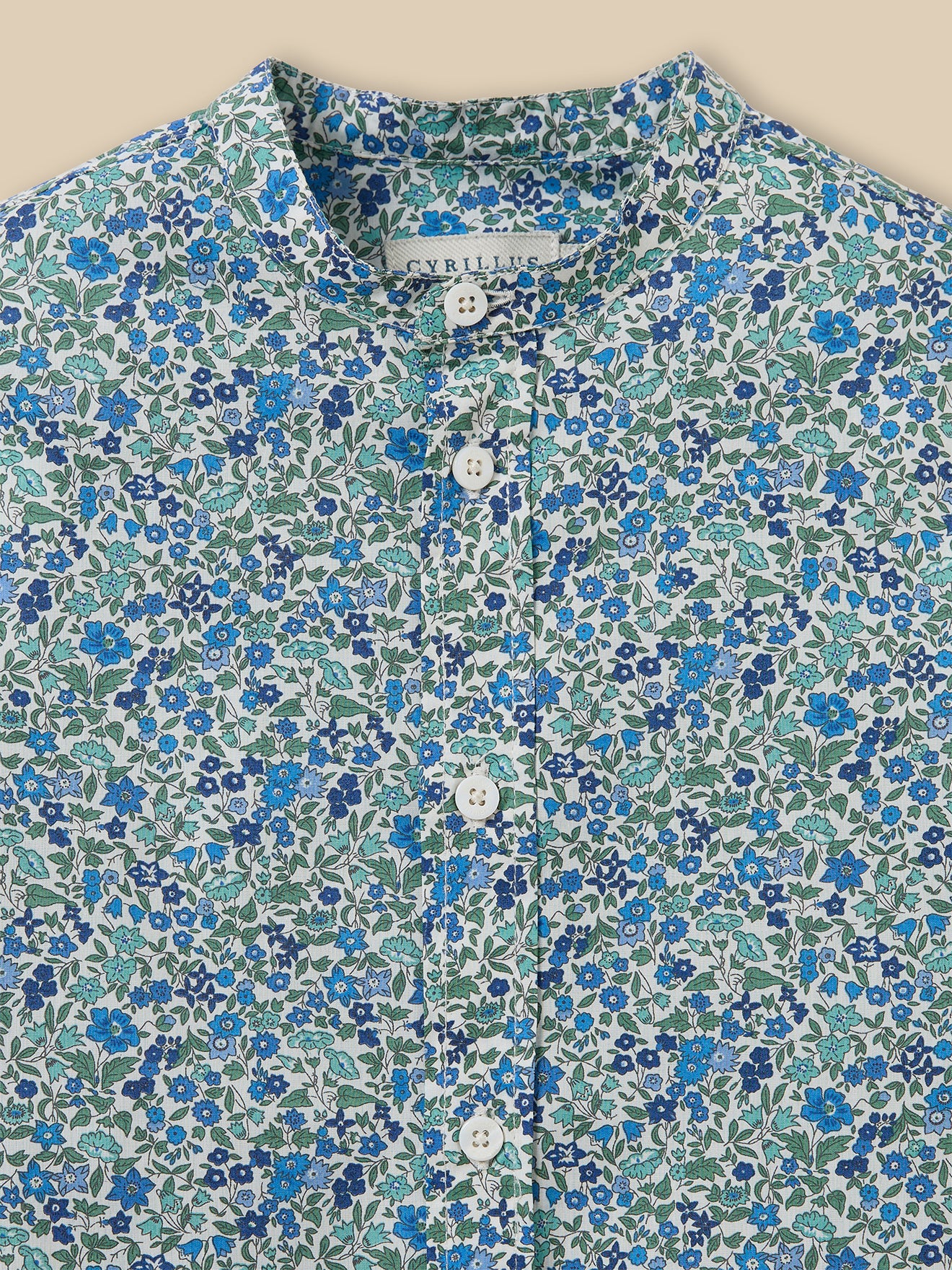 Shirt made with Liberty fabric - Partywear and Bridal Collection