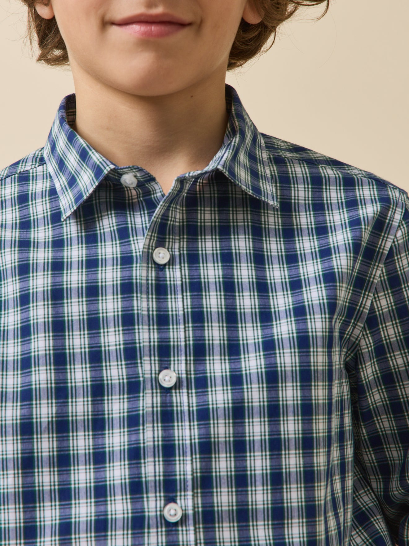 Chemise à carreaux Garçon